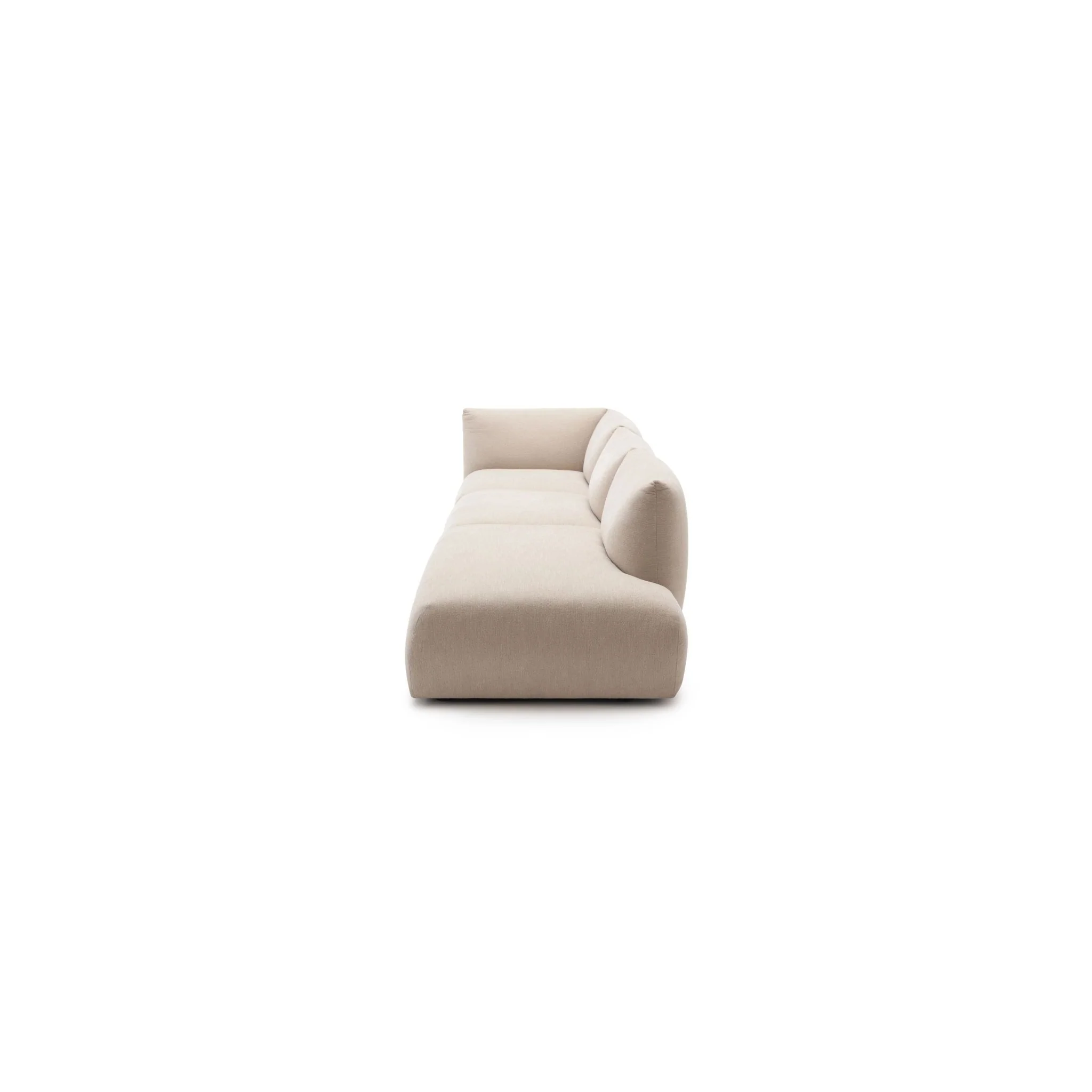 Slipper Large Open Sofa - Bleached Sand - Image 3