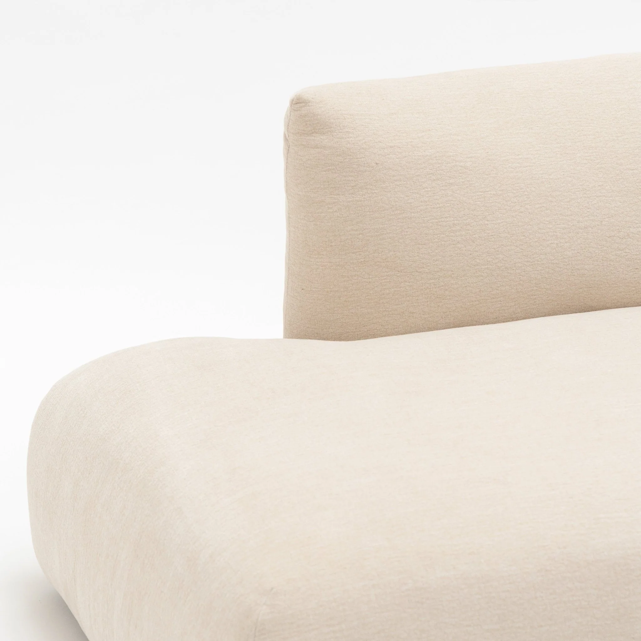 Slipper Large Open Sofa - Bleached Sand - Image 6