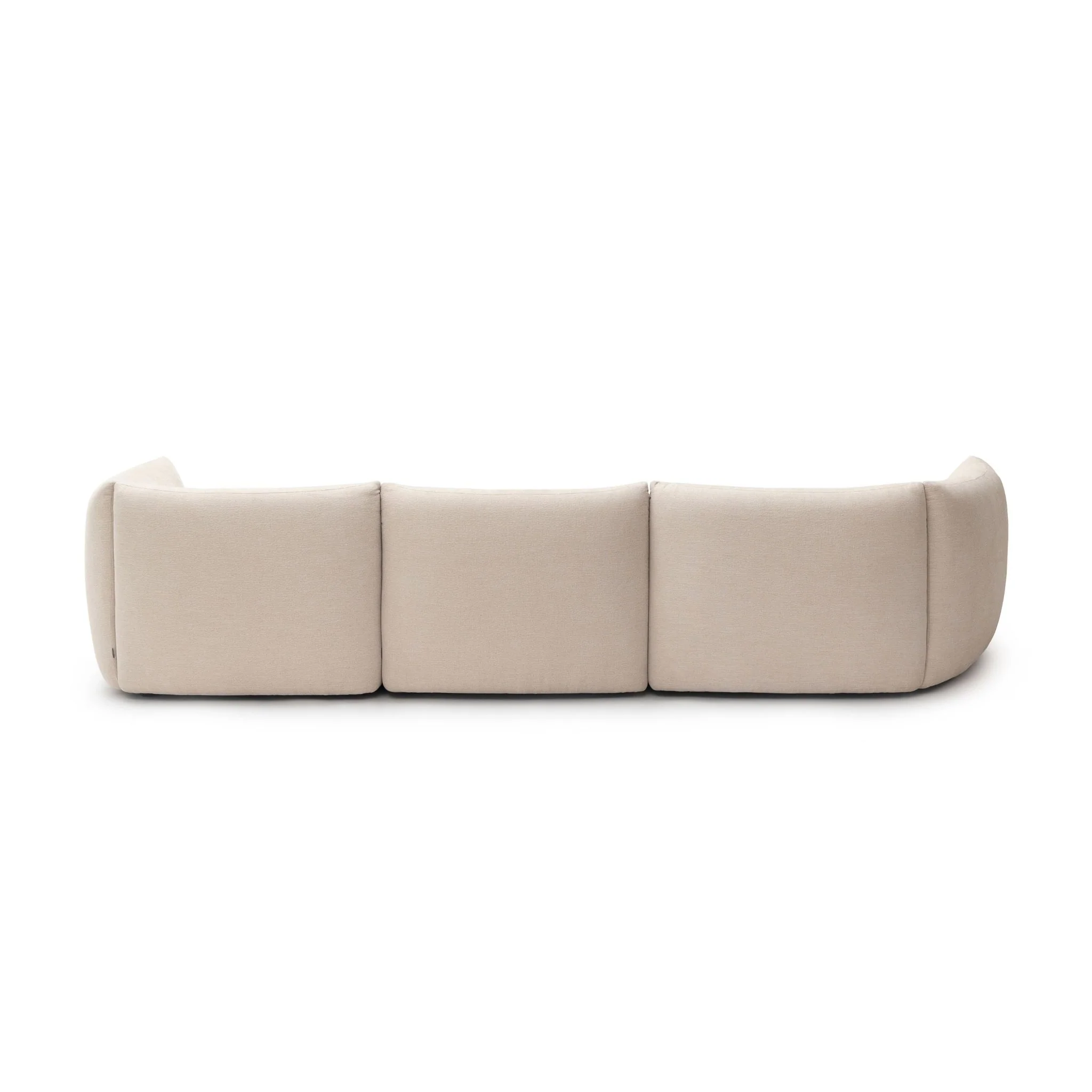 Slipper Lounge Closed Sofa - Bleached Sand - Image 12