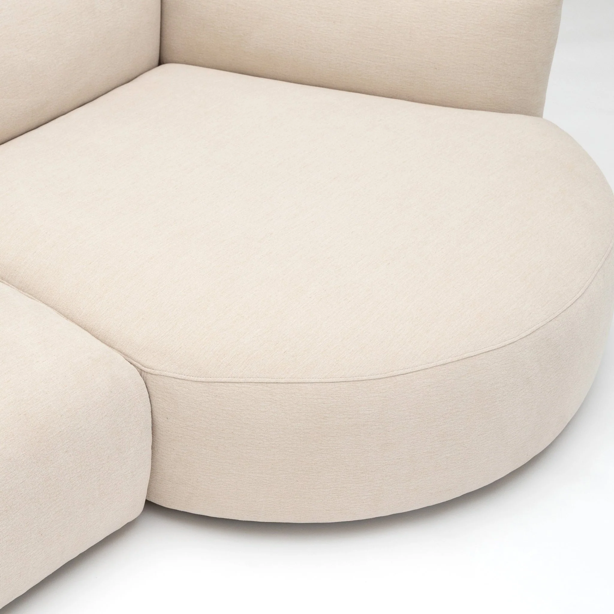 Slipper Modular Sofa - Bleached Sand - Image 14