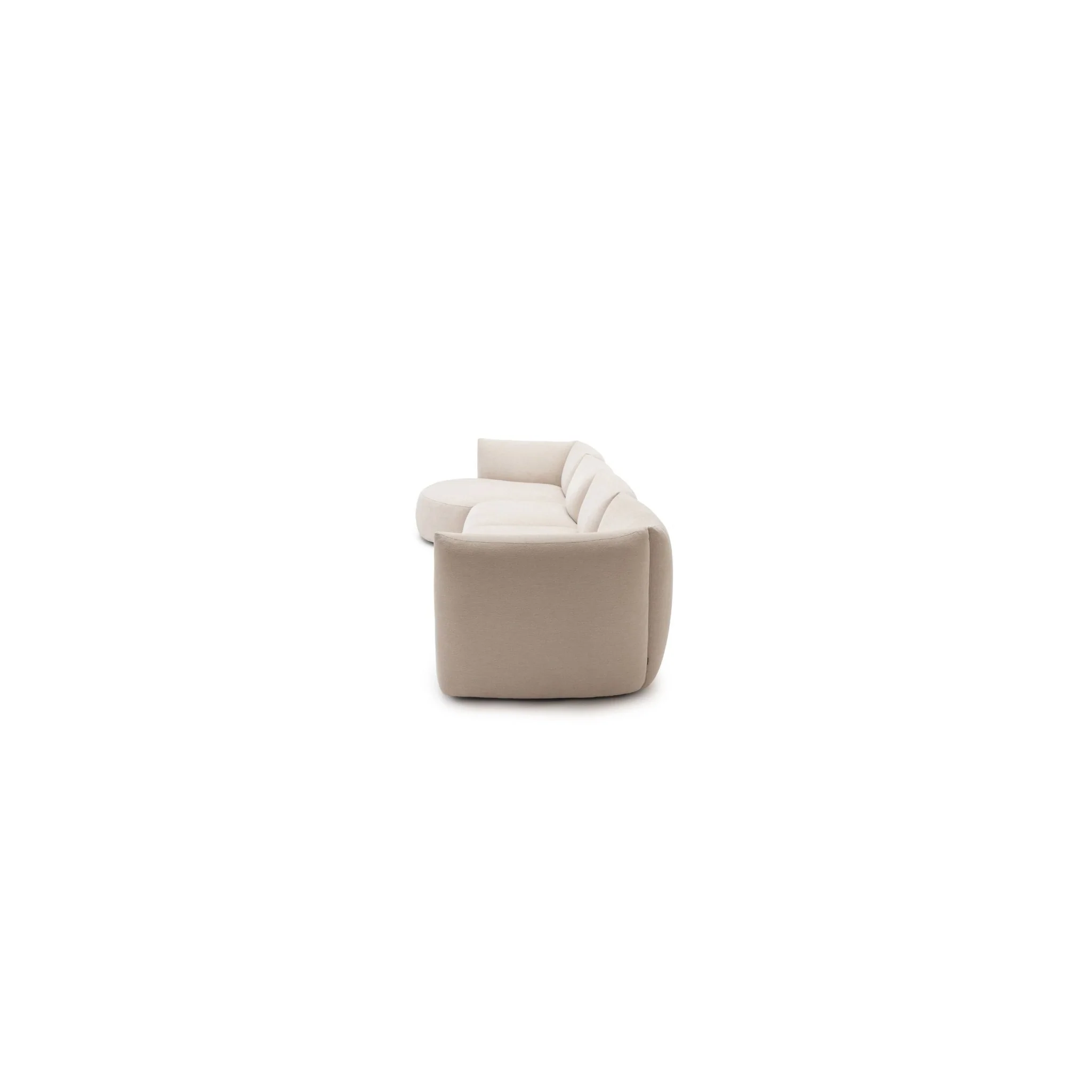 Slipper Modular Sofa - Bleached Sand - Image 11