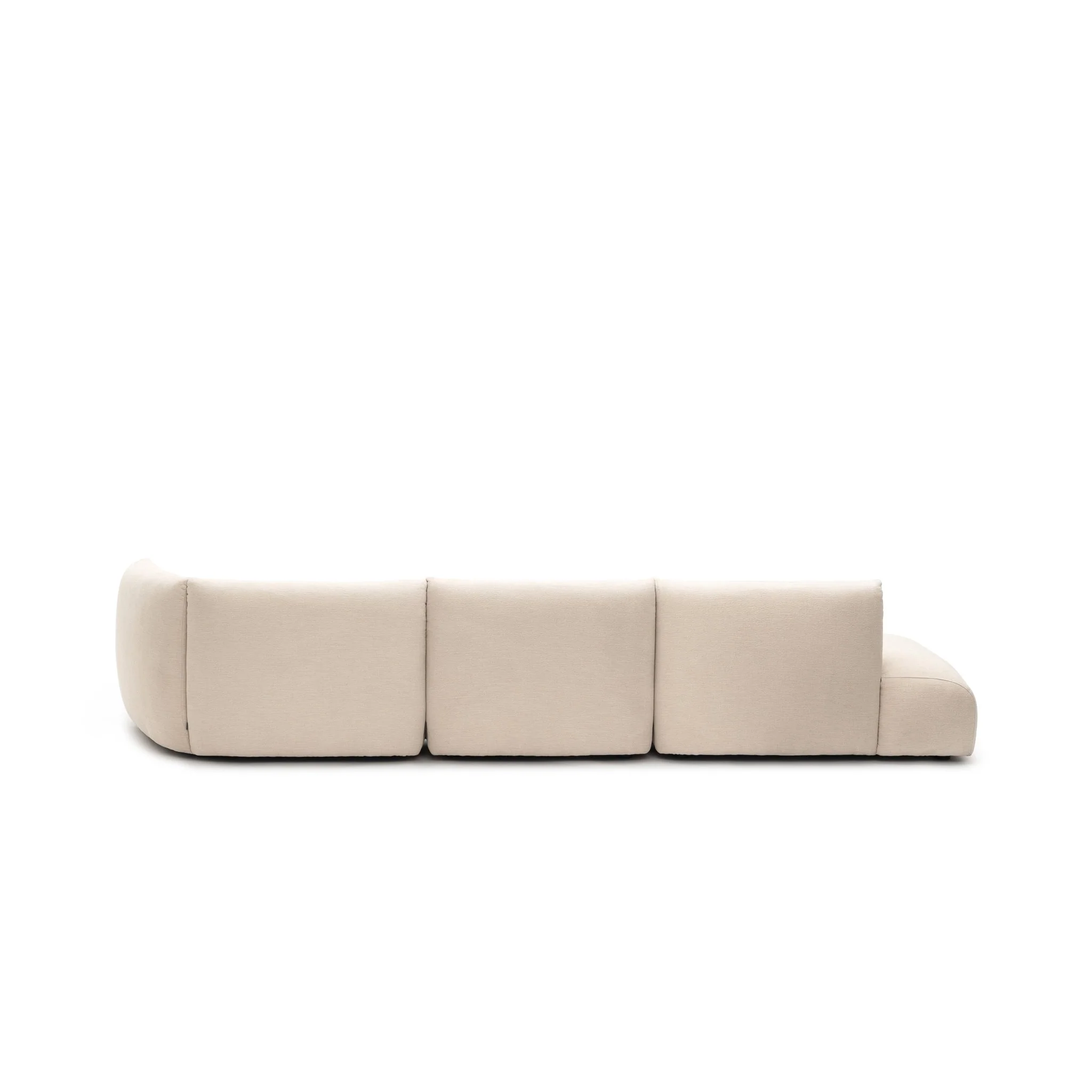 Slipper Lounge Open Sofa - Bleached Sand - Image 15