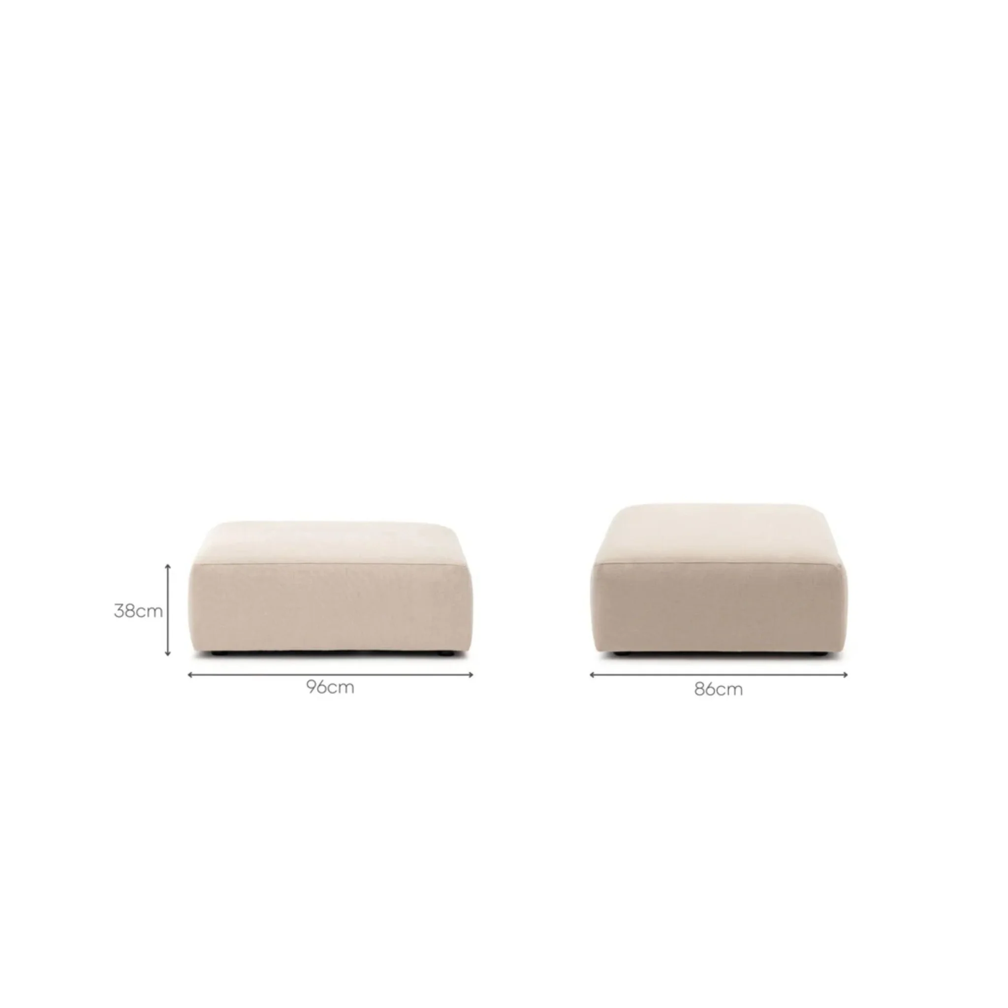 Slipper Ottoman - Bleached Sand - Image 9