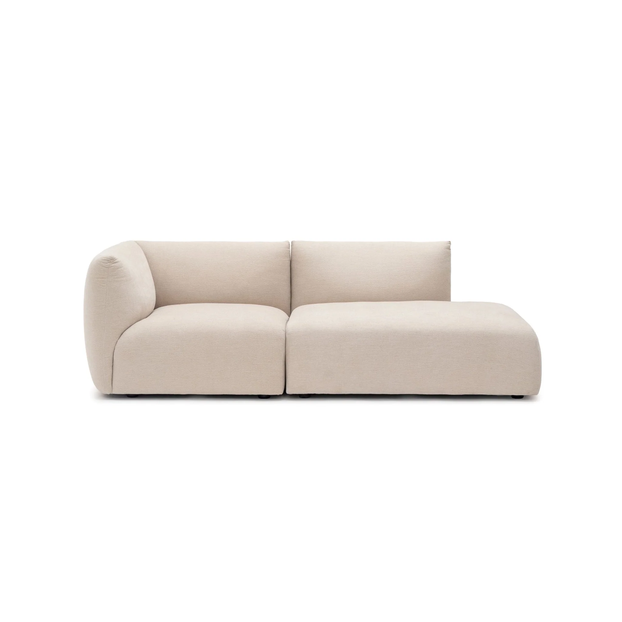 Slipper Small Open Sofa - Bleached Sand - Image 10