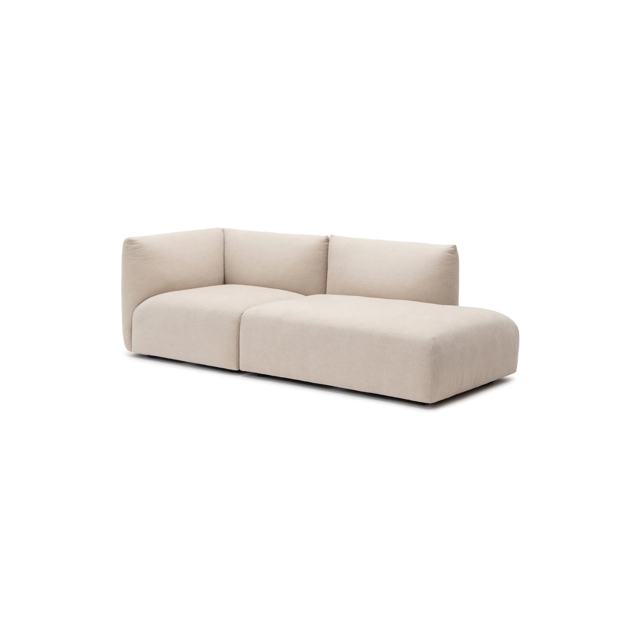 Slipper Small Open Sofa - Bleached Sand - Image 11