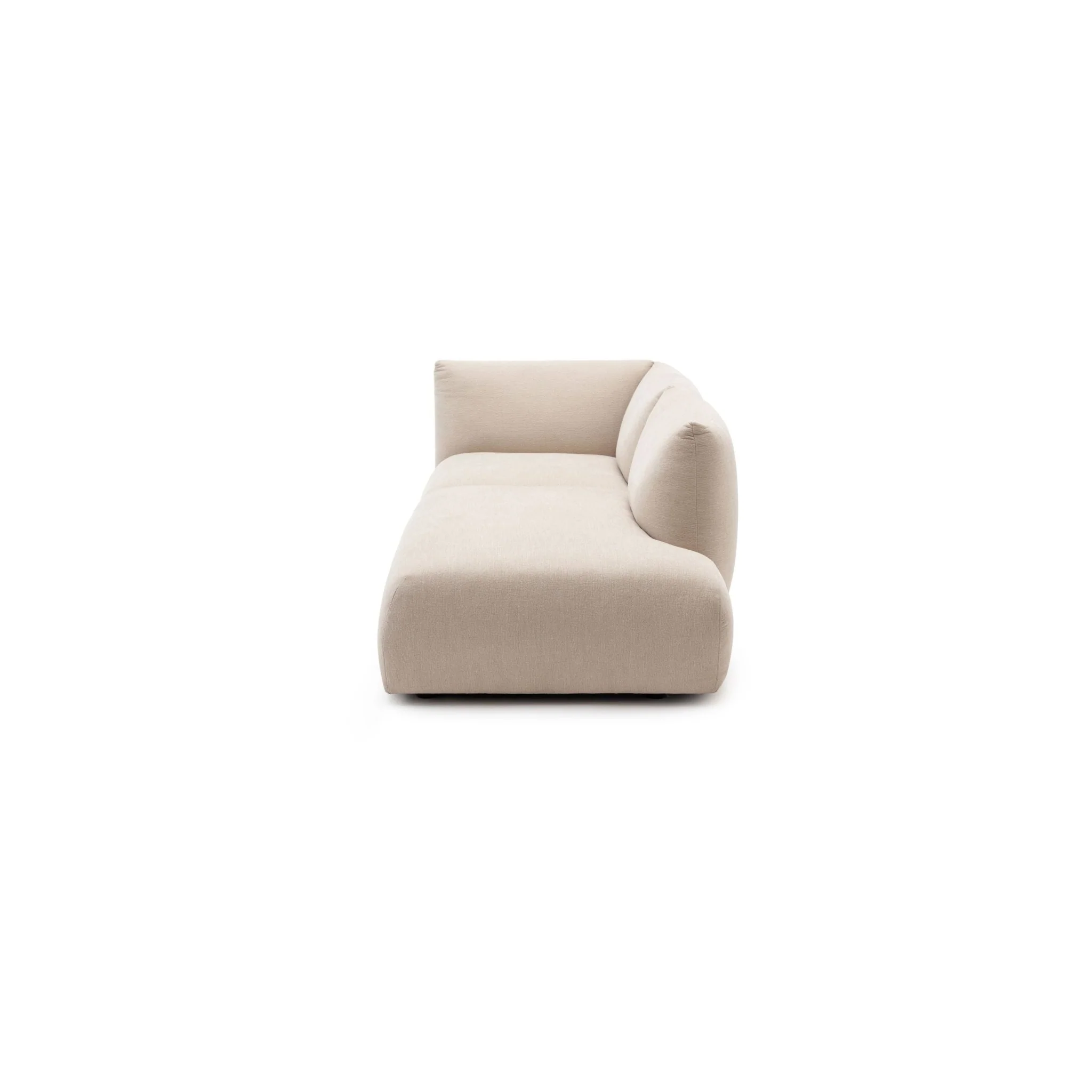 Slipper Small Open Sofa - Bleached Sand - Image 12