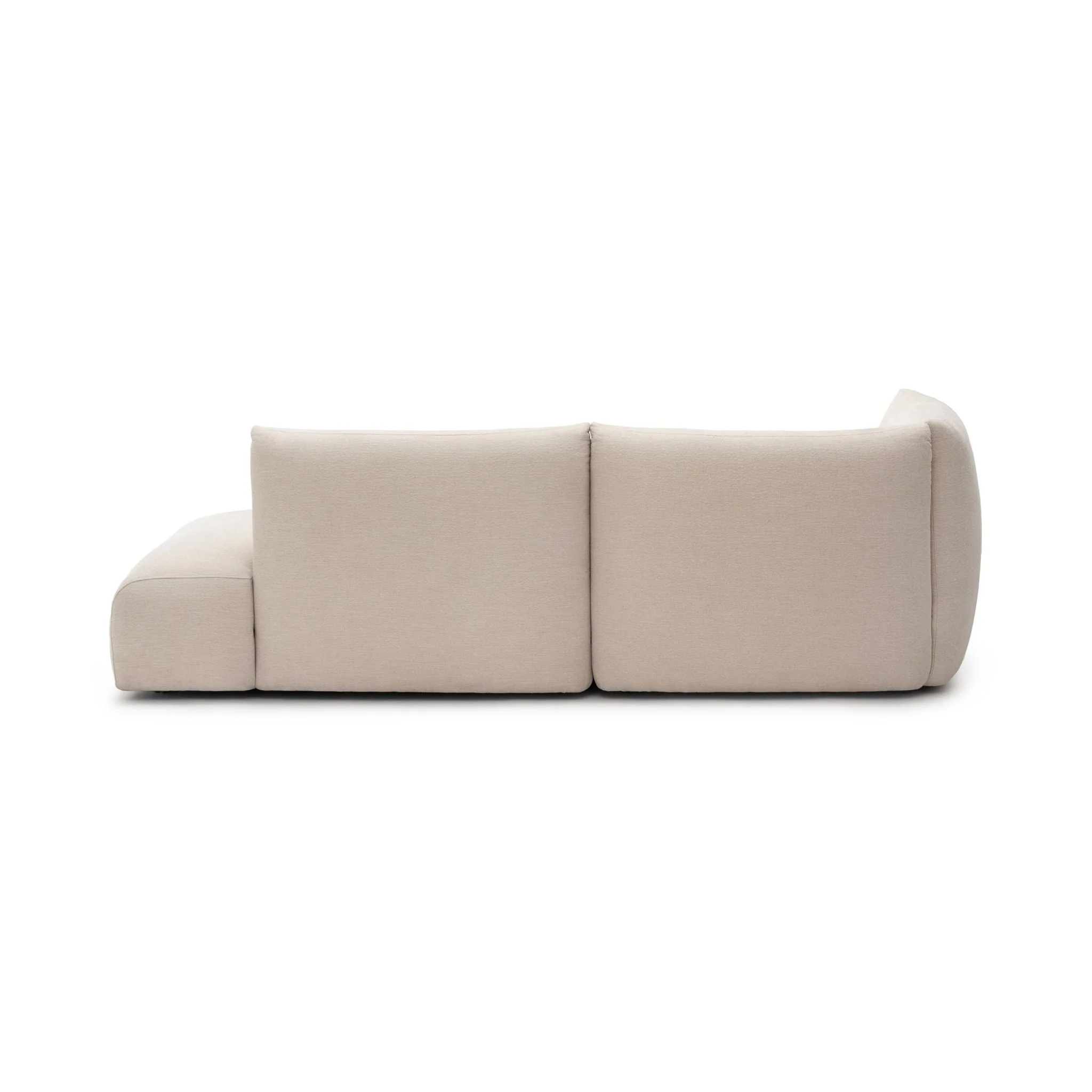 Slipper Small Open Sofa - Bleached Sand - Image 13