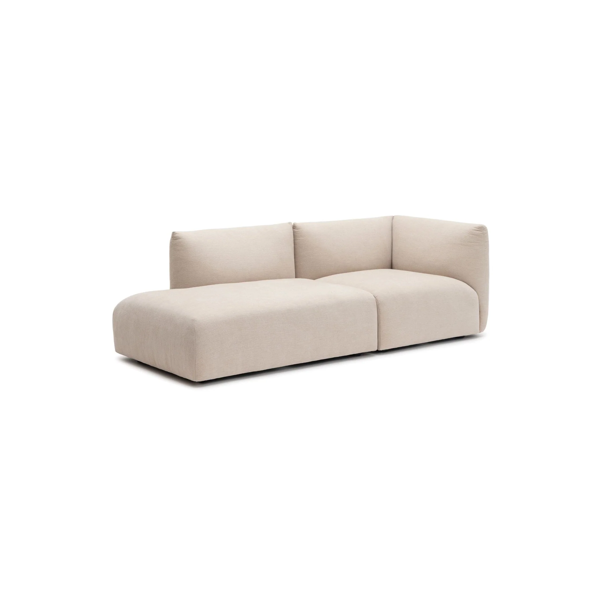 Slipper Small Open Sofa - Bleached Sand - Image 2