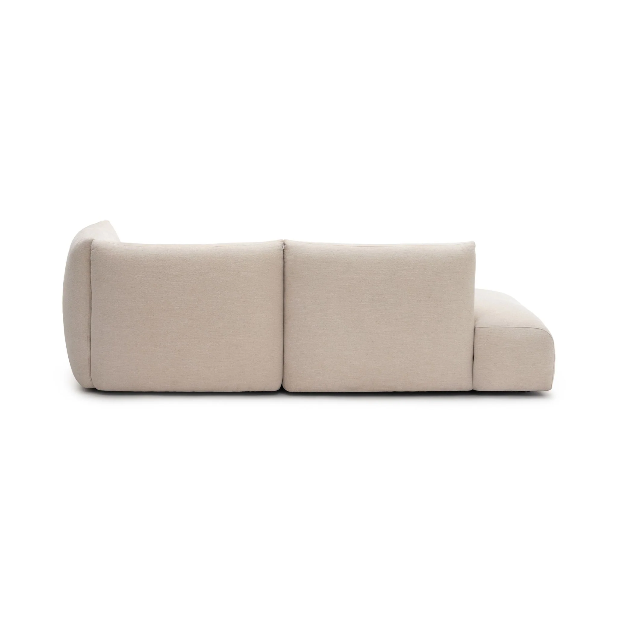 Slipper Small Open Sofa - Bleached Sand - Image 4