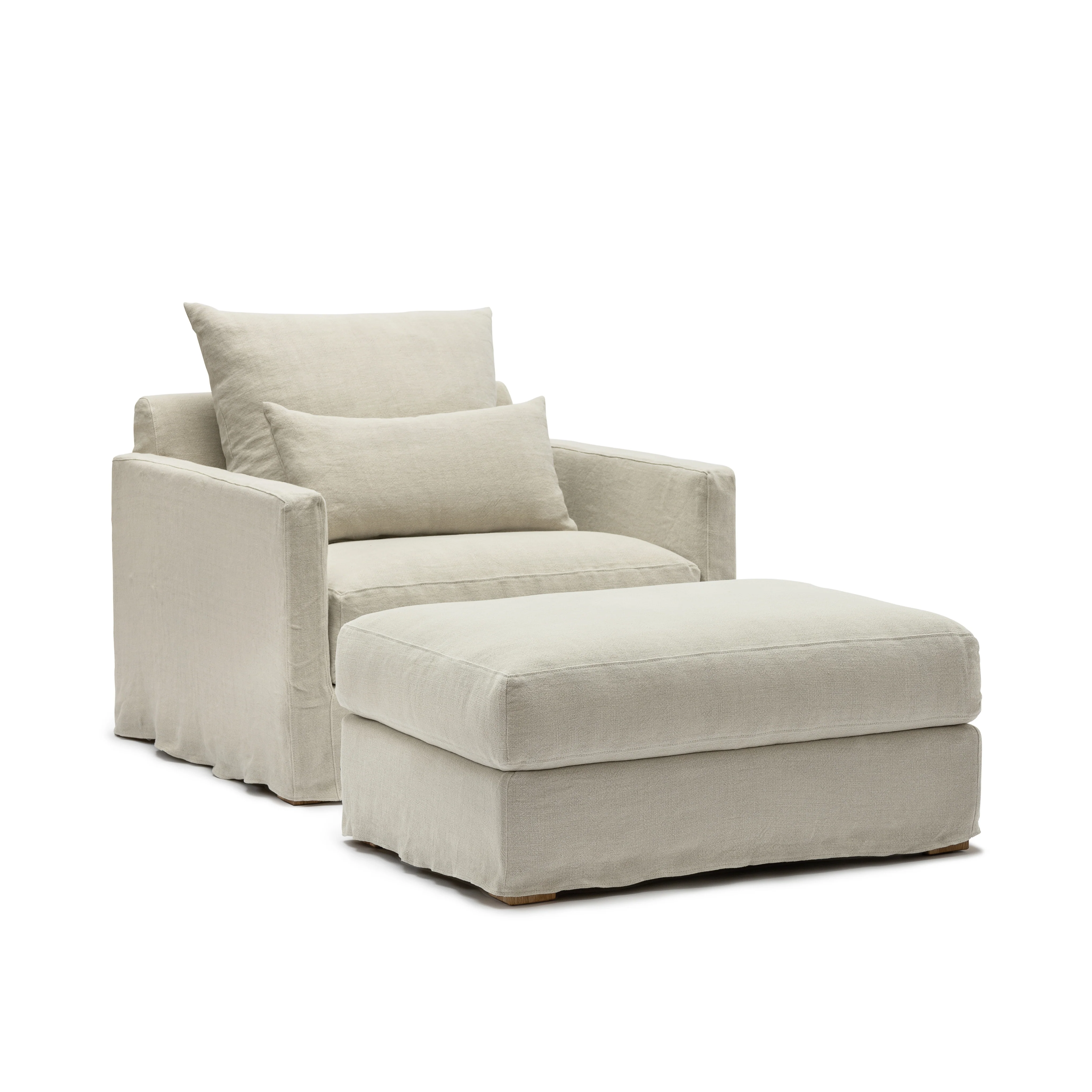 Sloopy Armchair - Asa Bone - Image 6