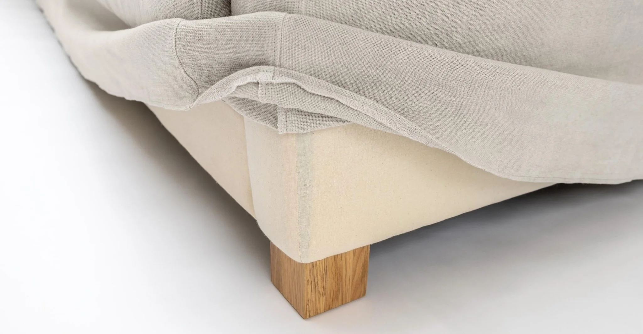 Sloopy Corner Sectional Sofa - Asa Bone - Image 9