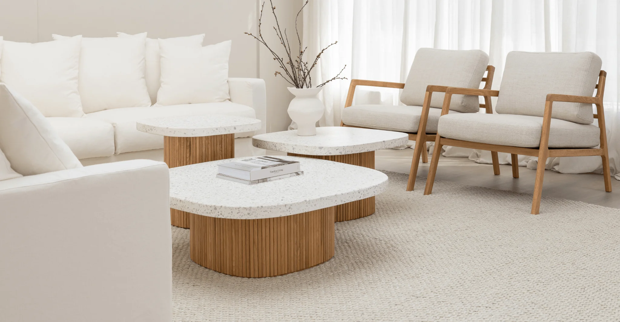 Sloopy Corner Sectional Sofa - Summer Ivory - Image 5
