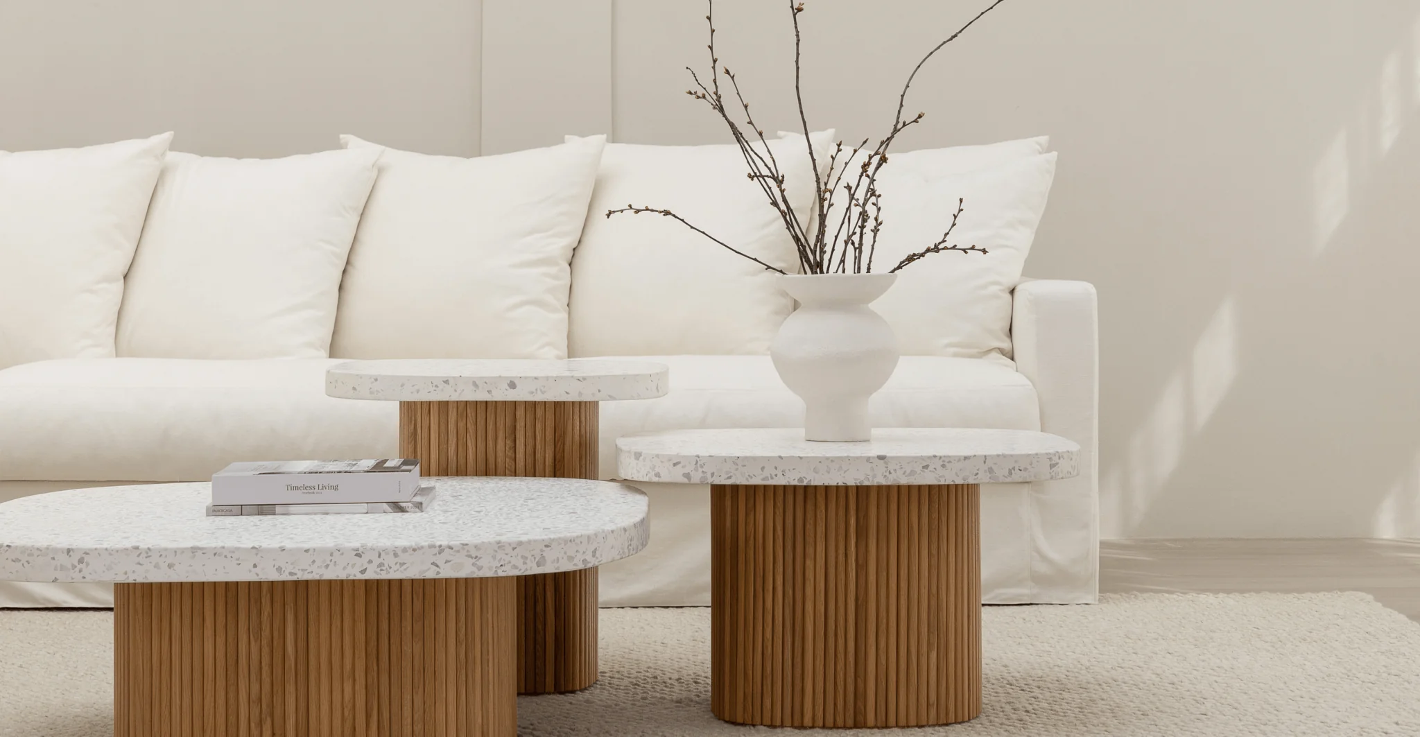 Sloopy Corner Sectional Sofa - Summer Ivory - Image 7