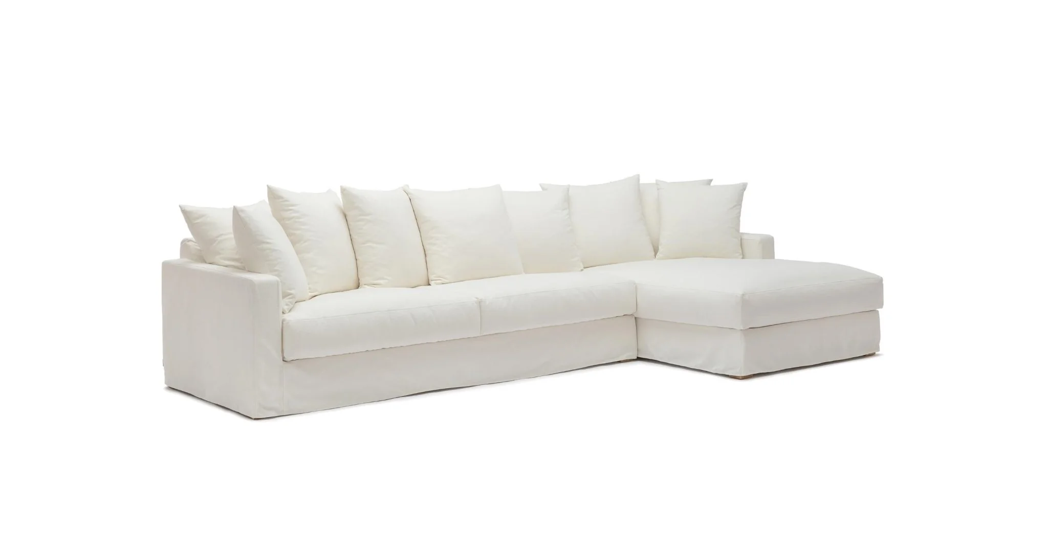 Sloopy L-Shaped Sofa - Summer Ivory - Image 10