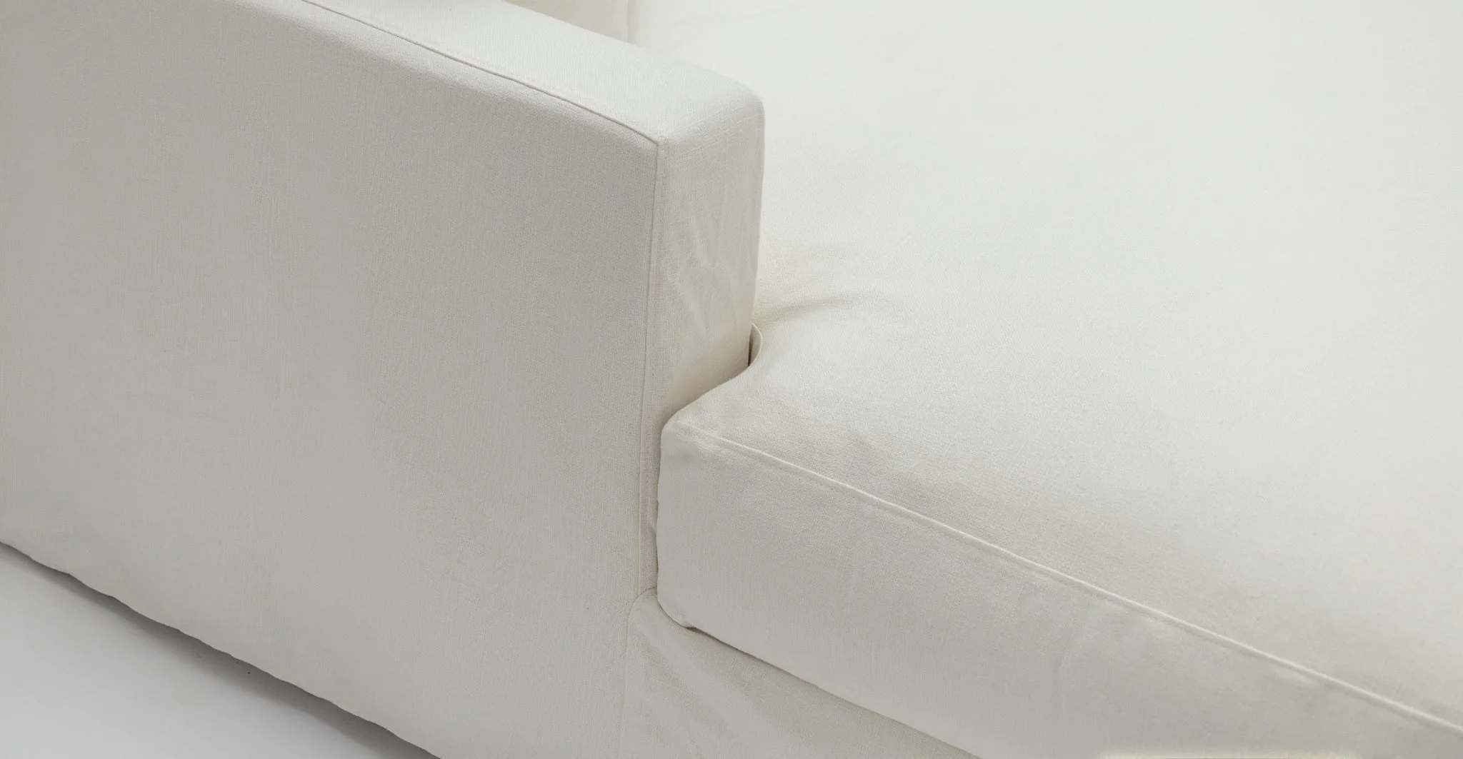 Sloopy L-Shaped Sofa - Summer Ivory - Image 17