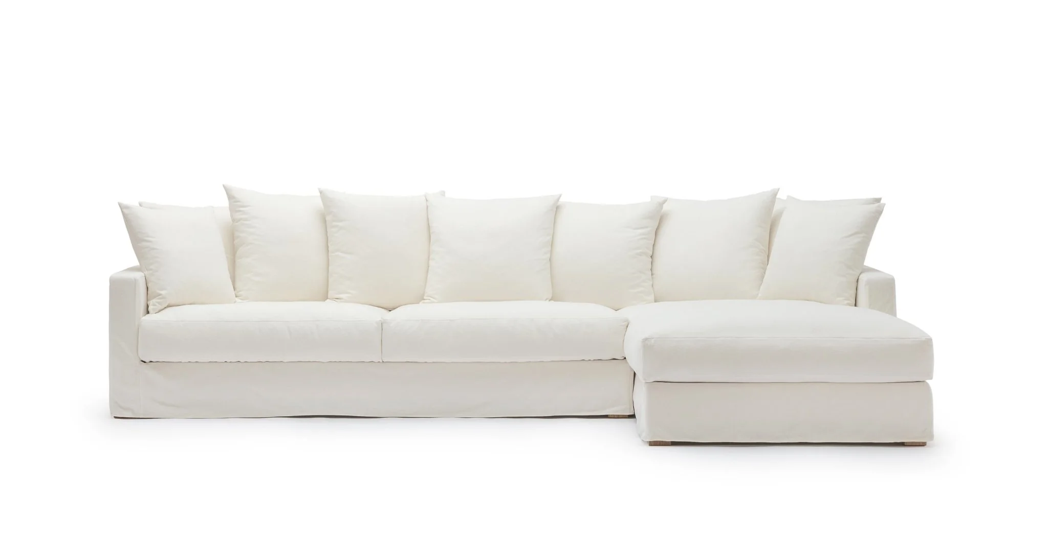 Sloopy L-Shaped Sofa - Summer Ivory - Image 9
