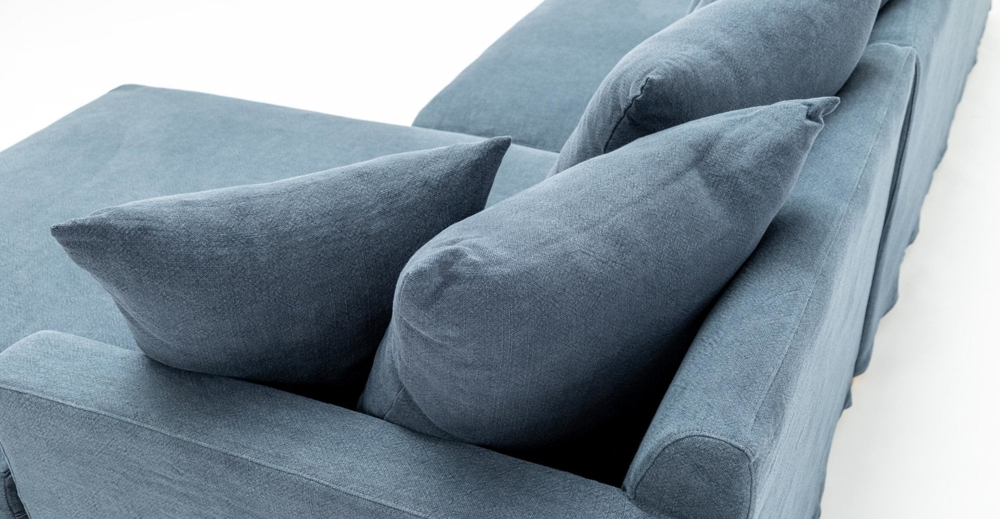 Sloopy L-Shaped Sofa - Asa Ink - Image 10