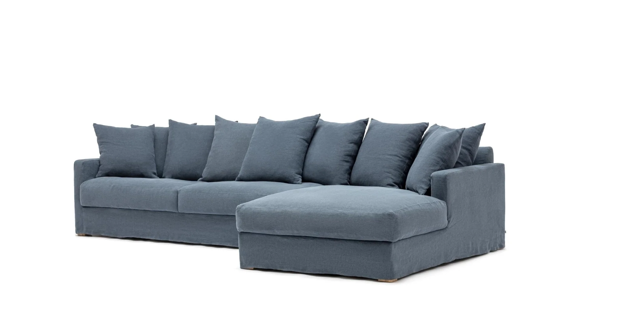 Sloopy L-Shaped Sofa - Asa Ink - Image 15