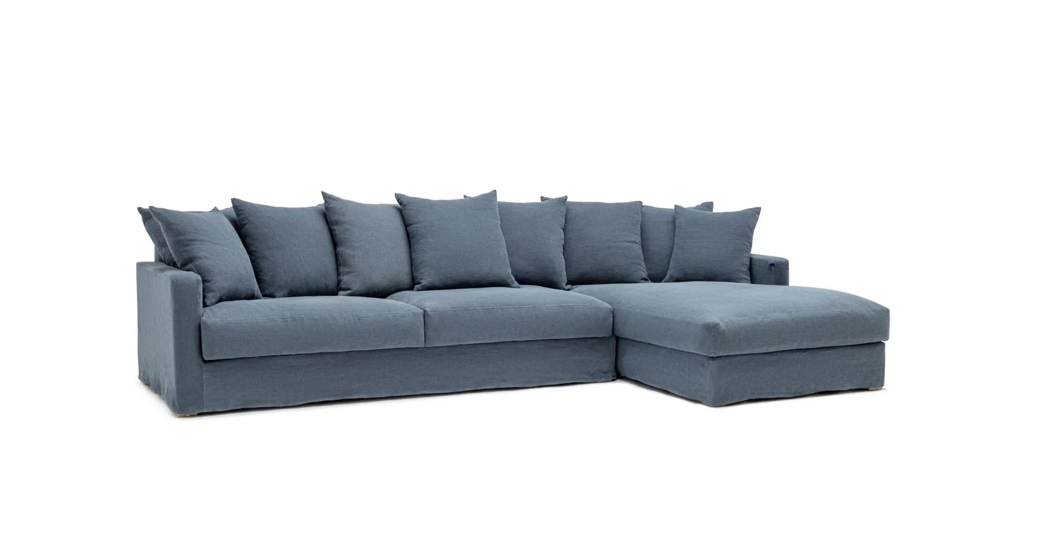 Sloopy L-Shaped Sofa - Asa Ink - Image 16