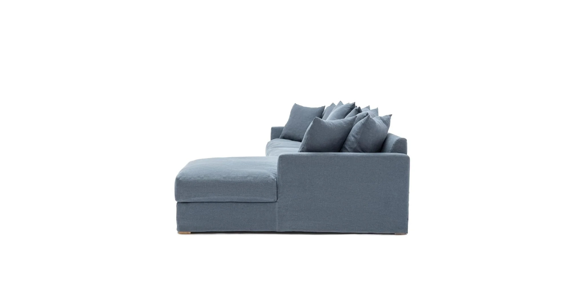 Sloopy L-Shaped Sofa - Asa Ink - Image 17