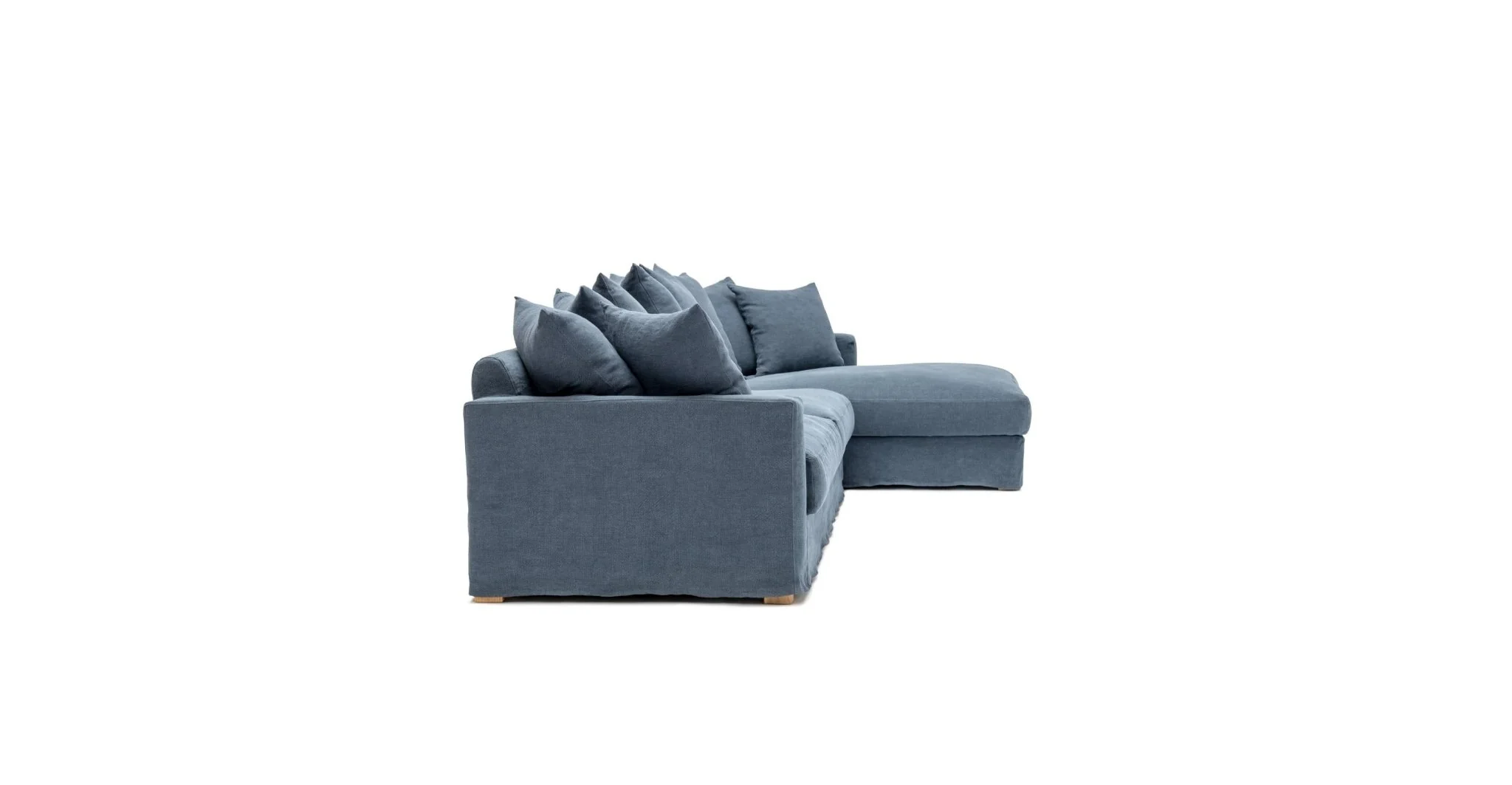 Sloopy L-Shaped Sofa - Asa Ink - Image 18