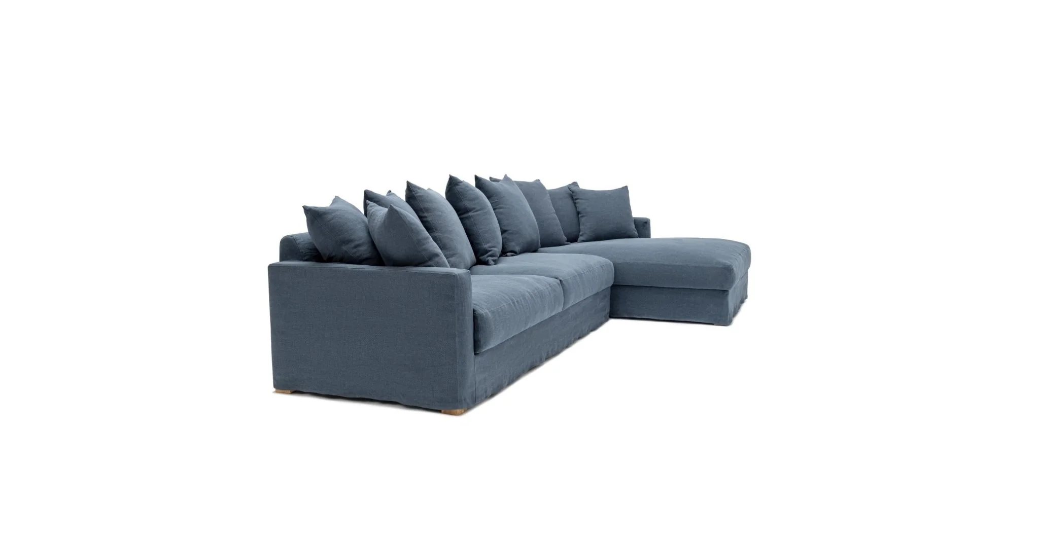 Sloopy L-Shaped Sofa - Asa Ink - Image 19