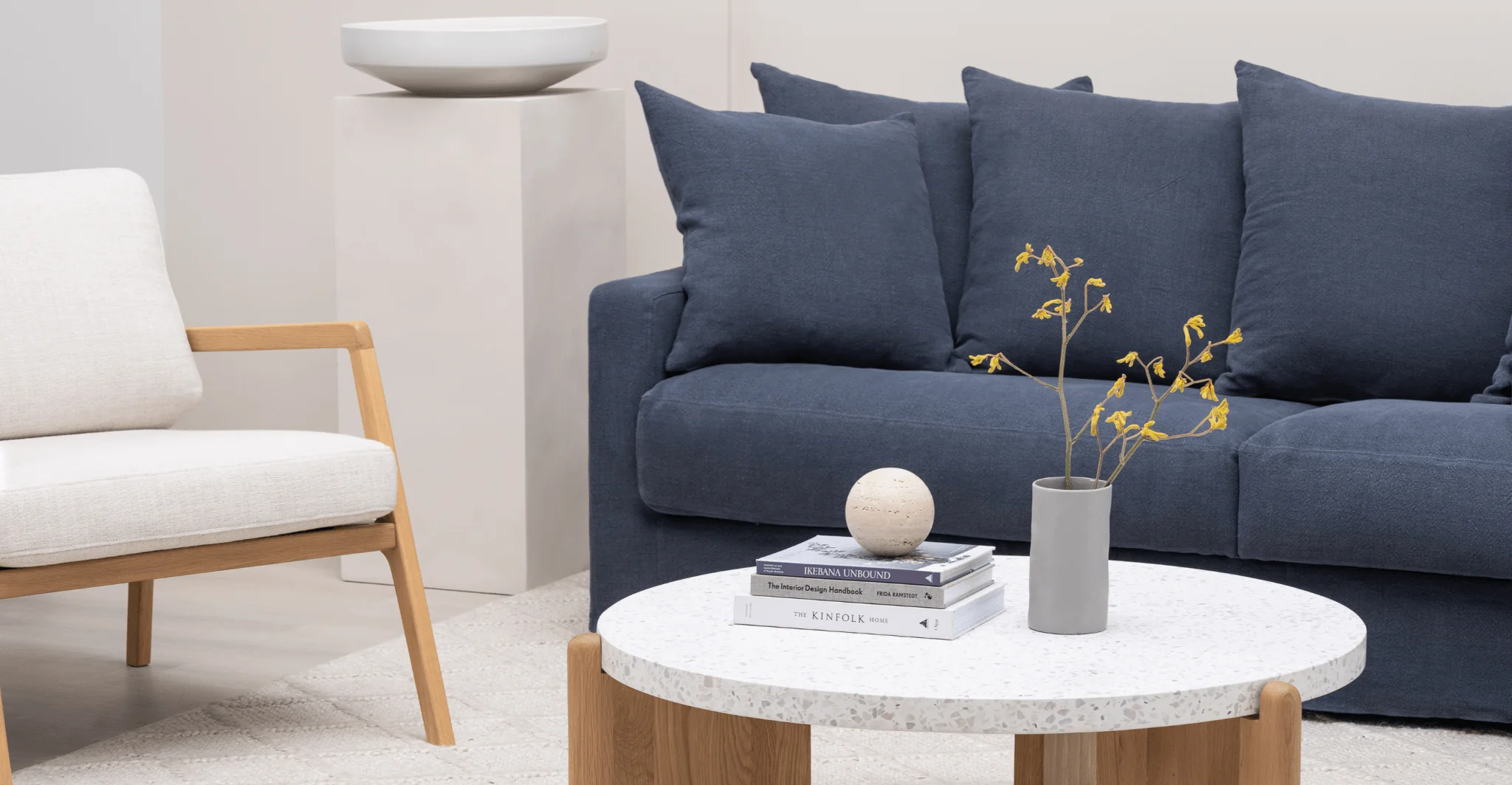 Sloopy L-Shaped Sofa - Asa Ink - Image 3