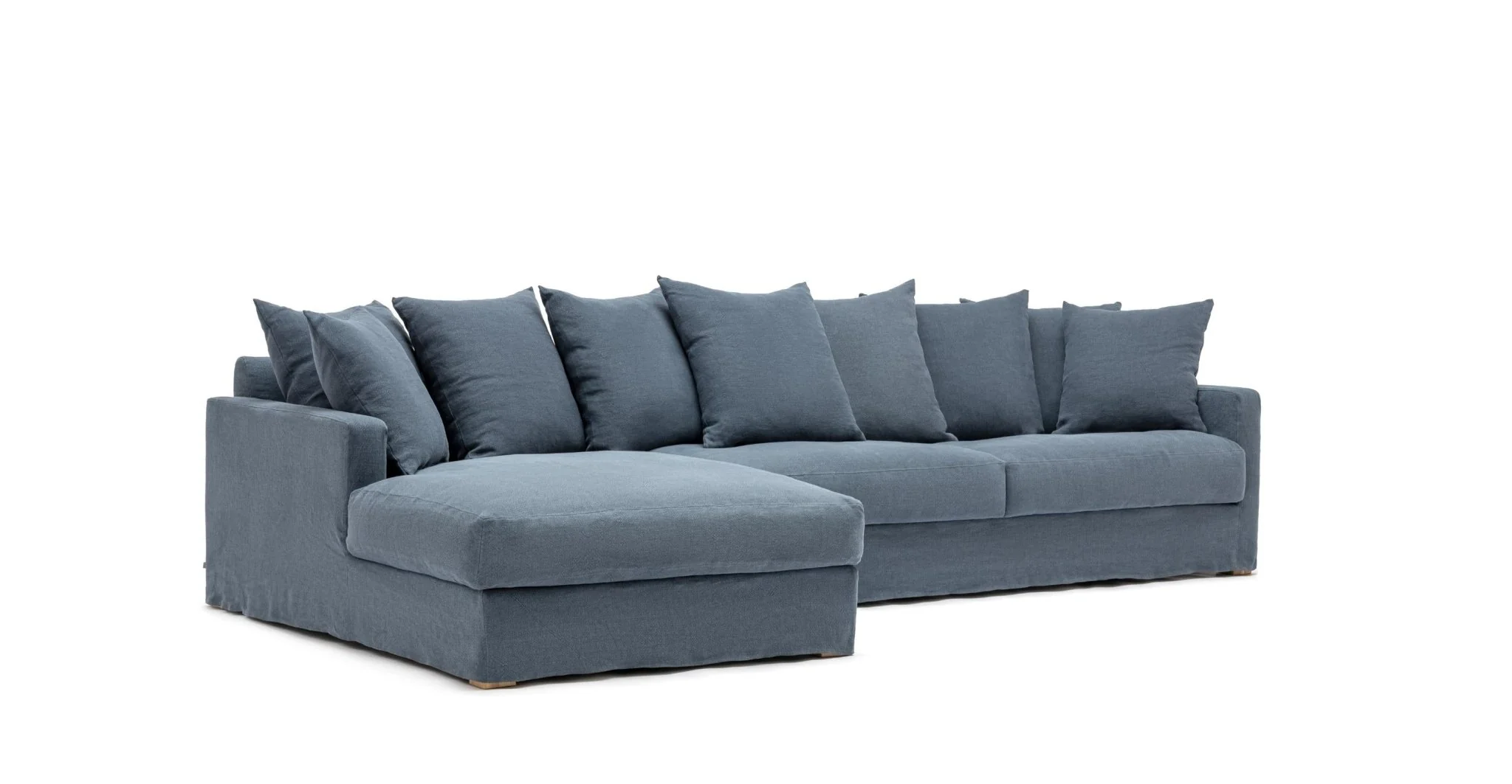 Sloopy L-Shaped Sofa - Asa Ink - Image 4