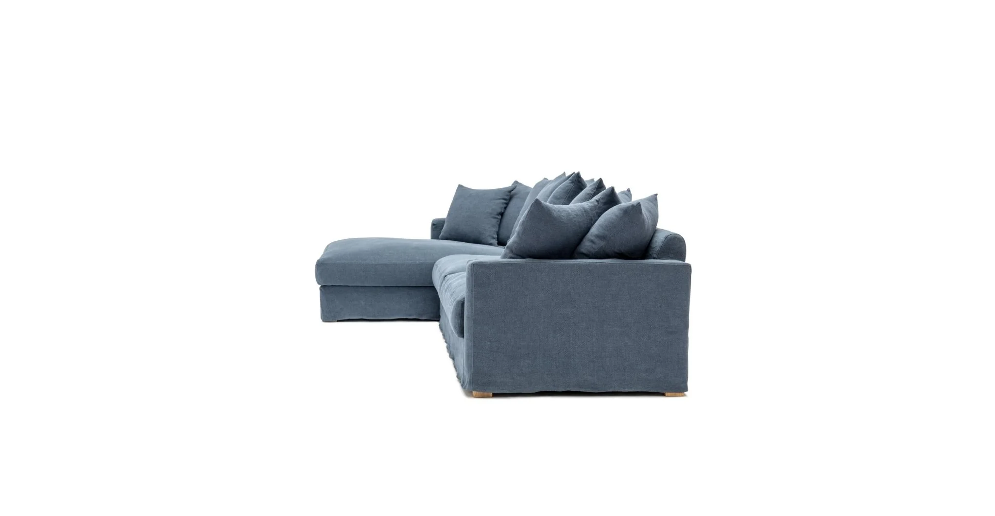 Sloopy L-Shaped Sofa - Asa Ink - Image 6