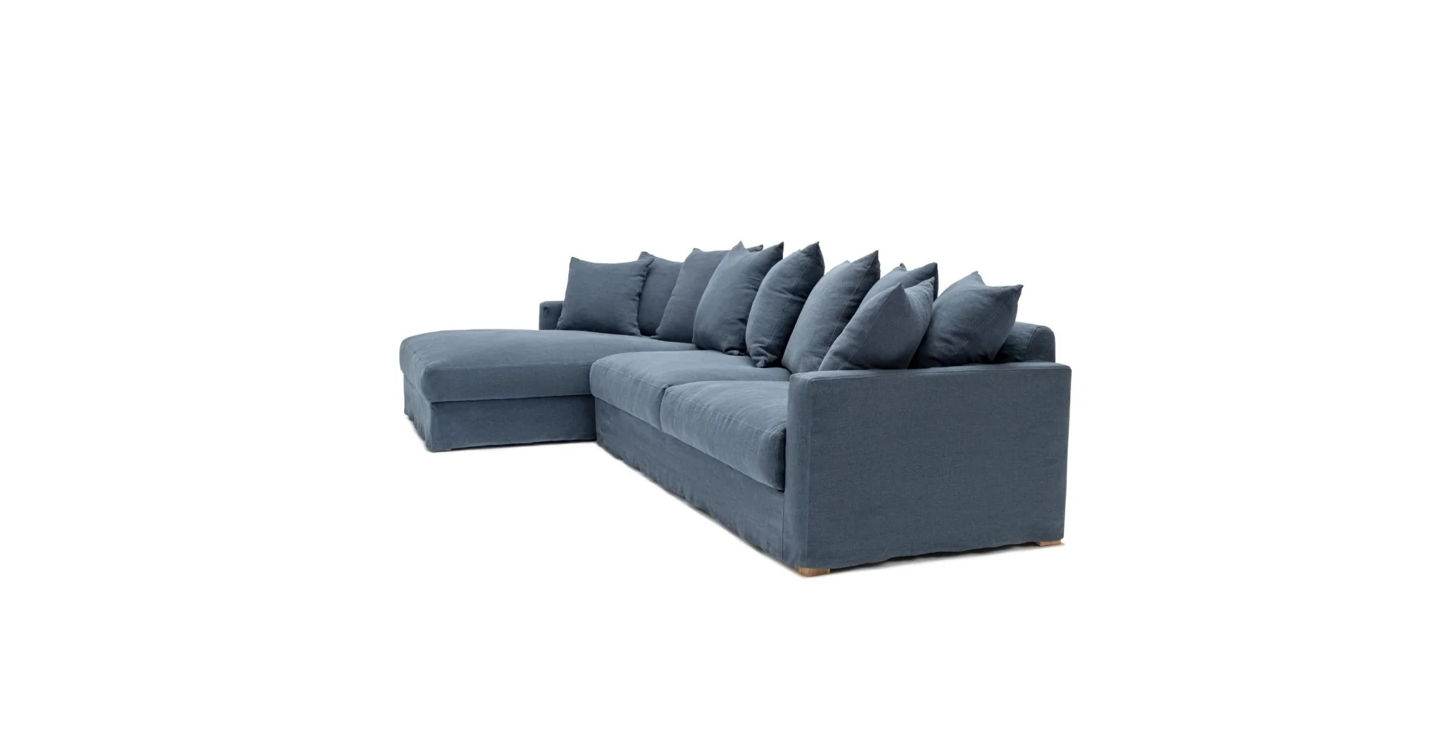 Sloopy L-Shaped Sofa - Asa Ink - Image 7