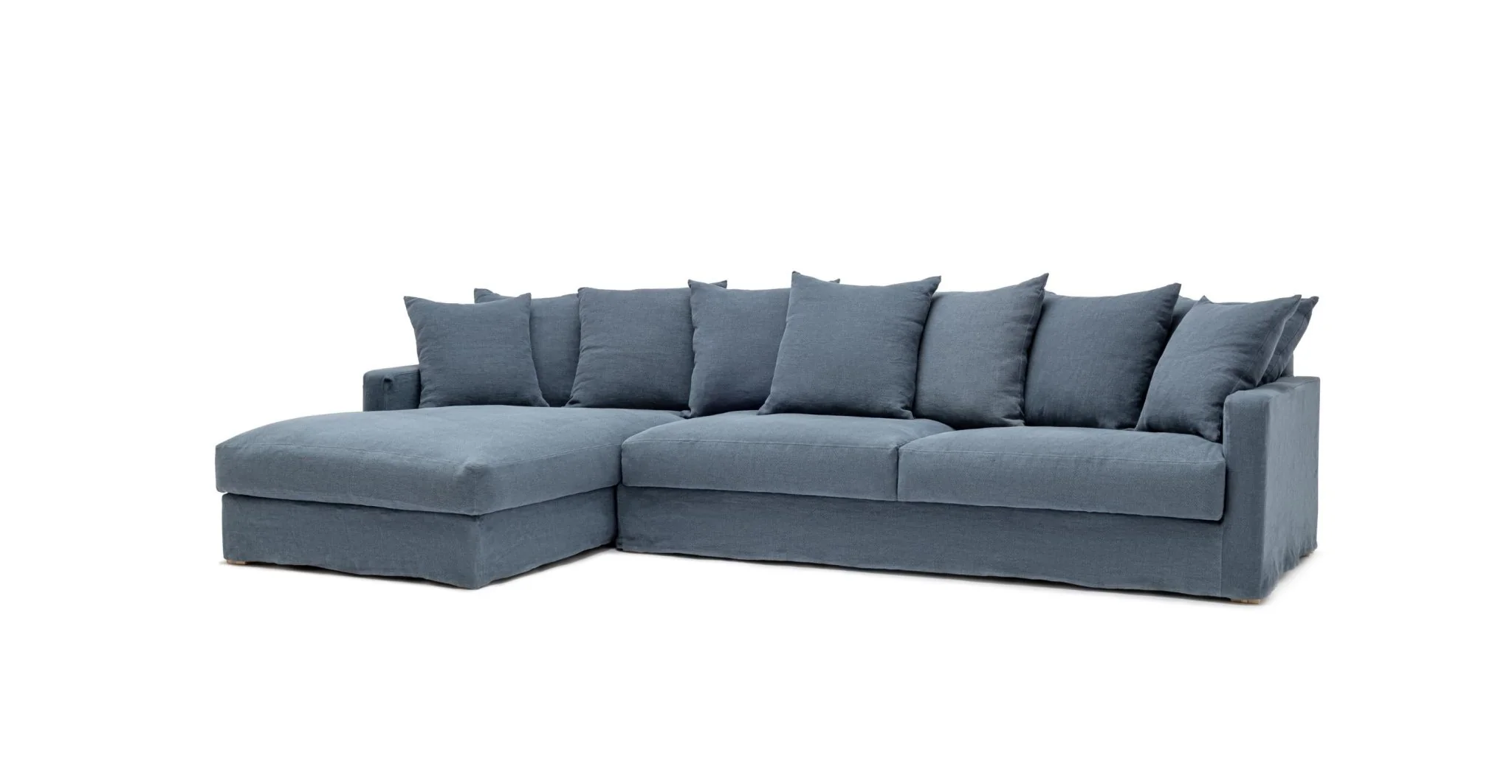 Sloopy L-Shaped Sofa - Asa Ink - Image 8