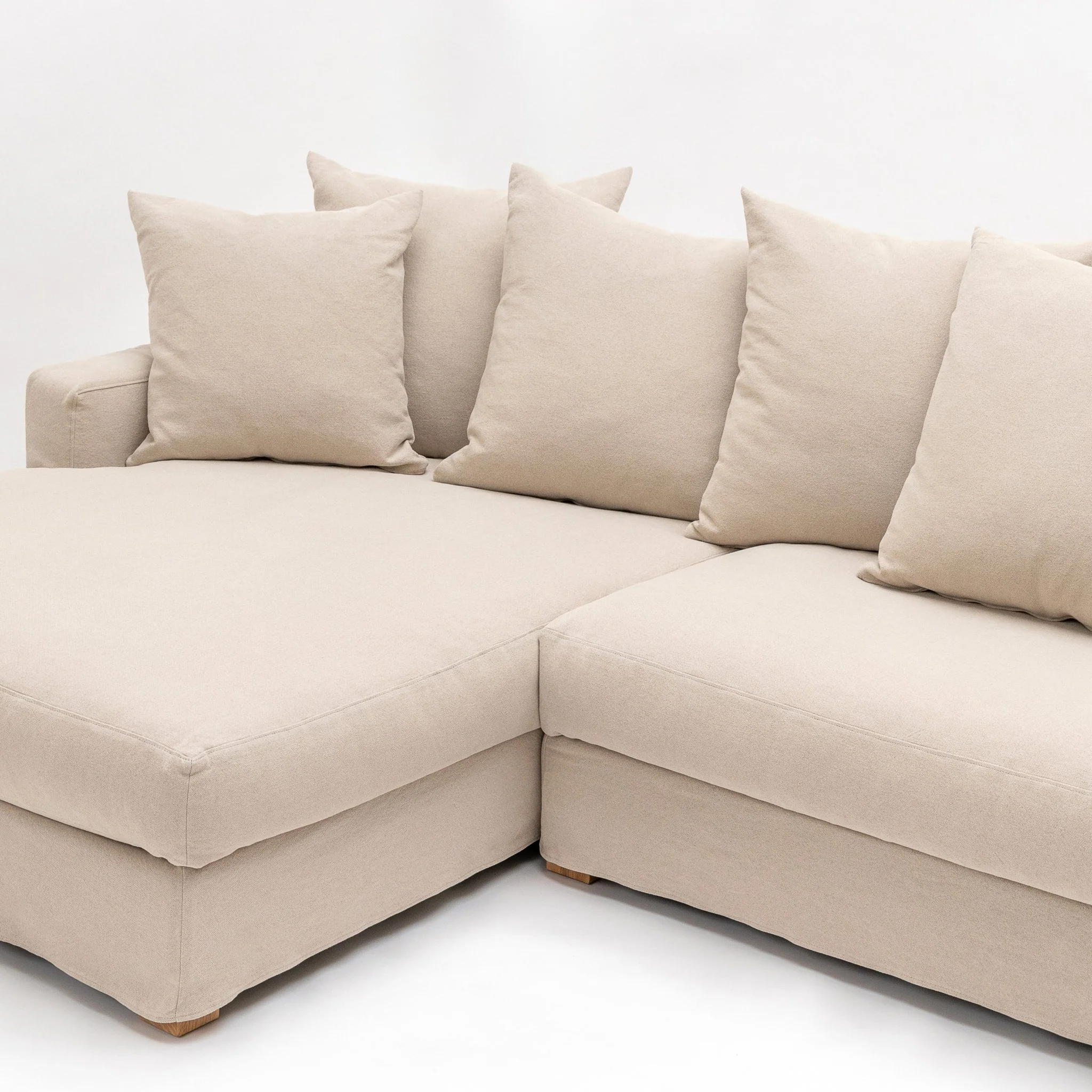 Sloopy L - Shaped Sofa - Flanders Coast - Image 6
