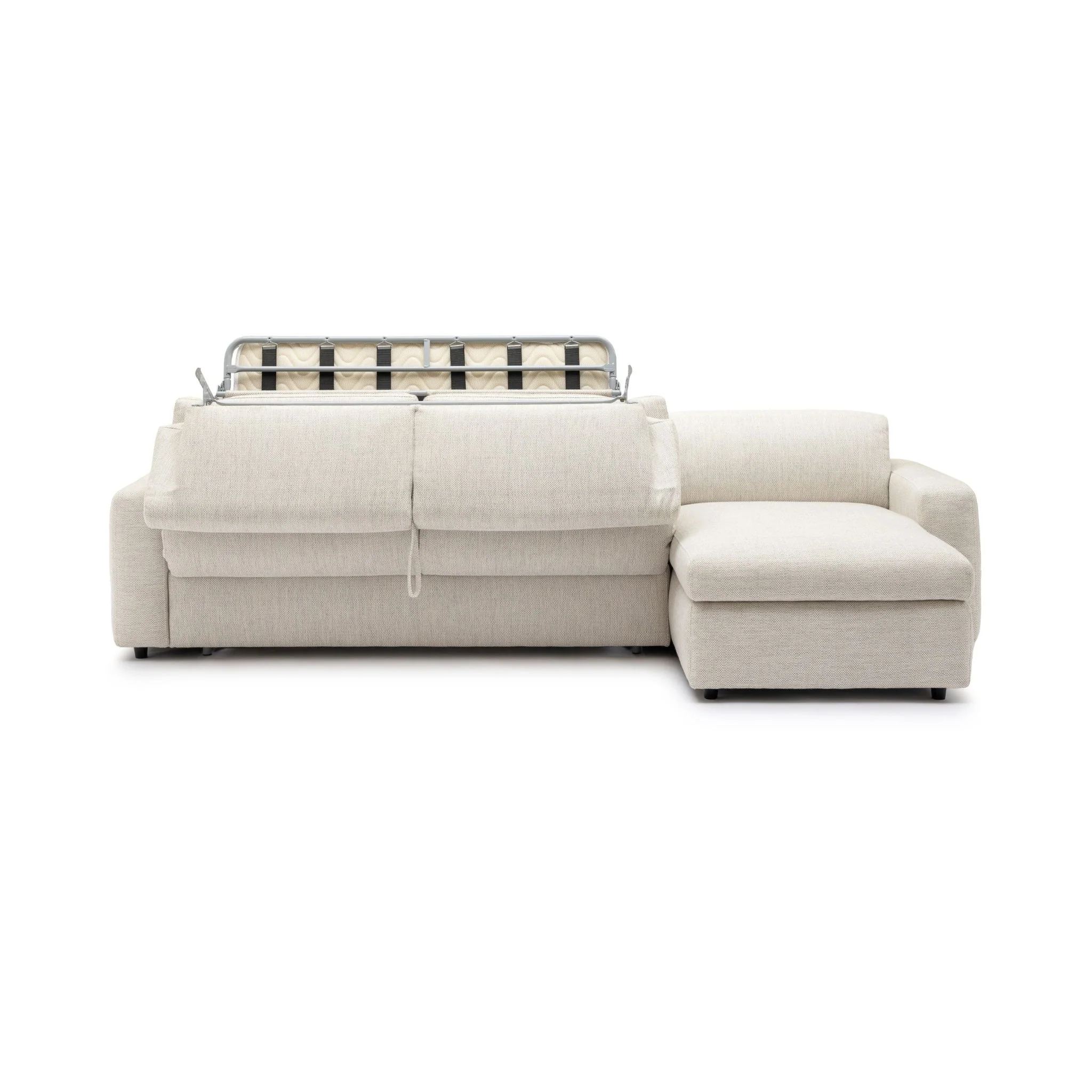 Sofa Bed With Storage - Pebble - Image 12