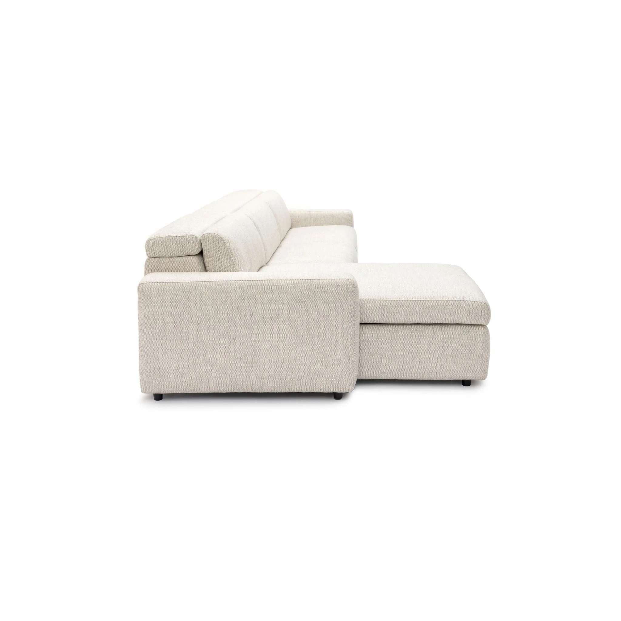 Sofa Bed With Storage - Pebble - Image 30