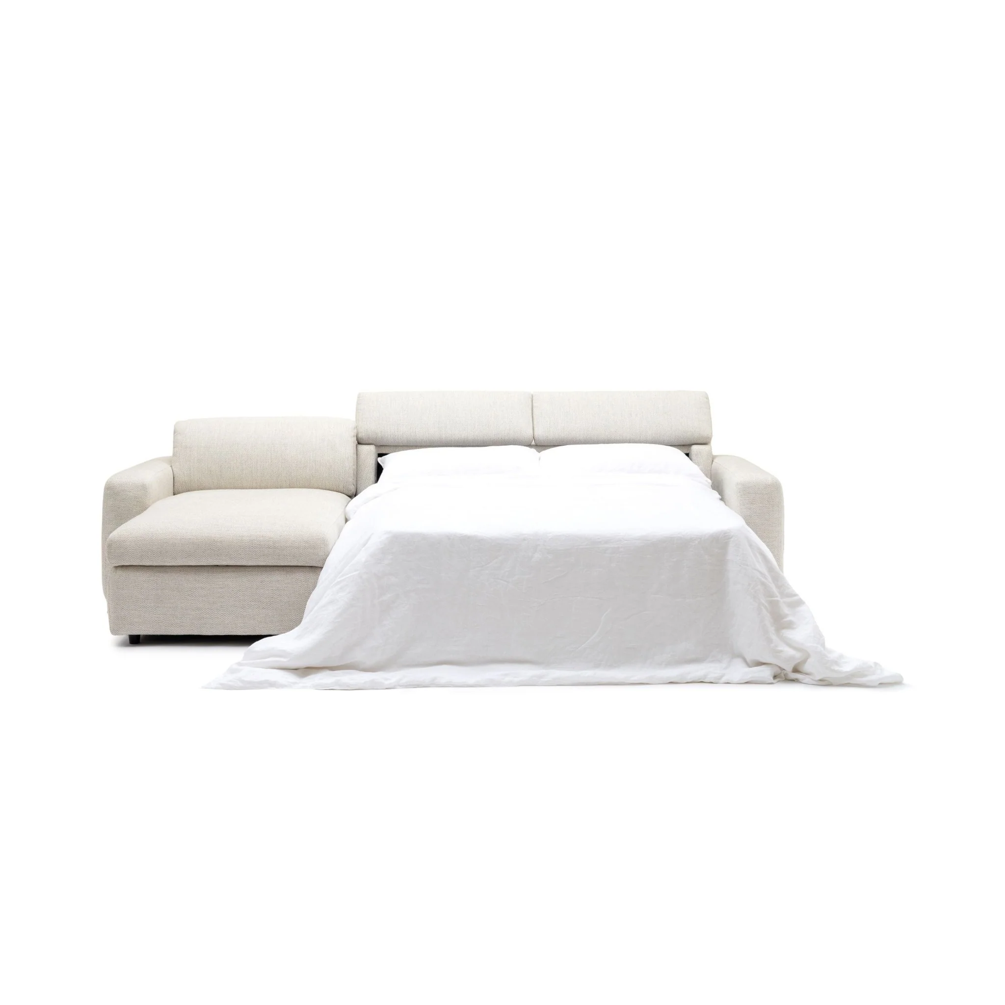 Sofa Bed With Storage - Pebble - Image 32