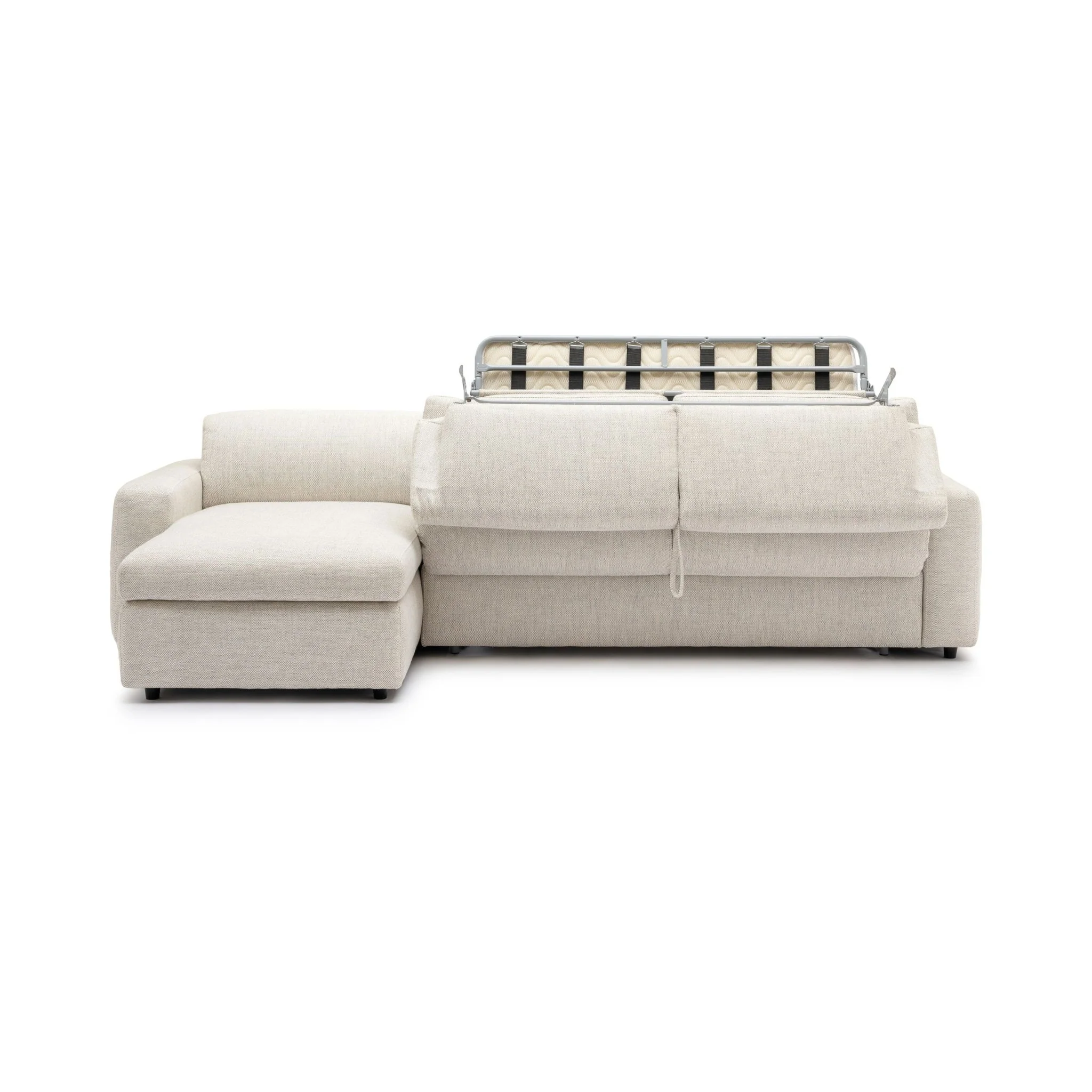 Sofa Bed With Storage - Pebble - Image 38