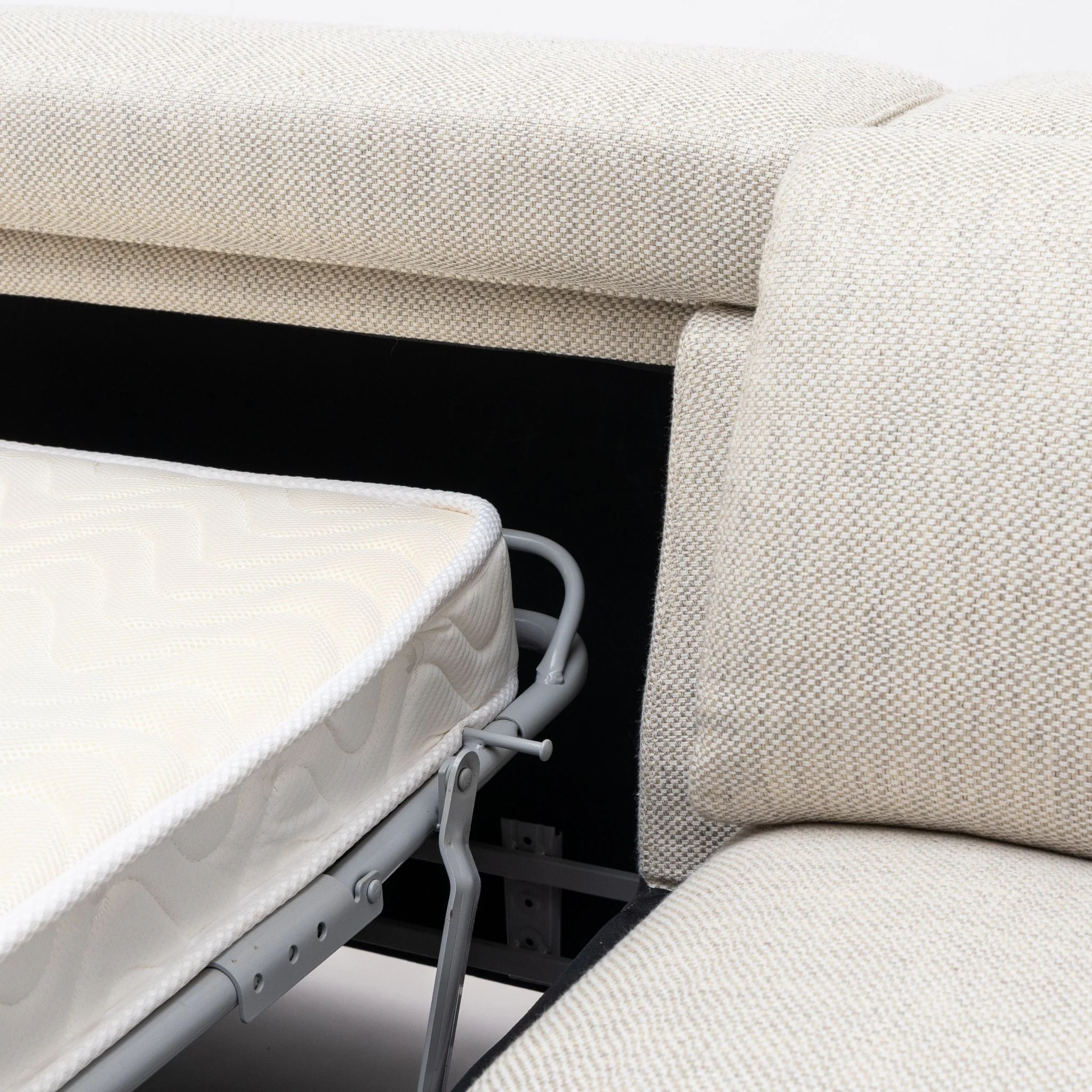 Sofa Bed With Storage - Pebble - Image 43