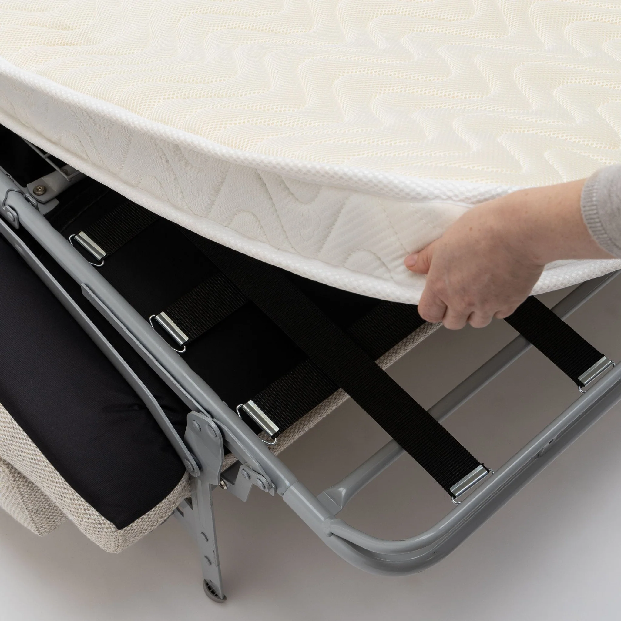 Sofa Bed With Storage - Pebble - Image 44