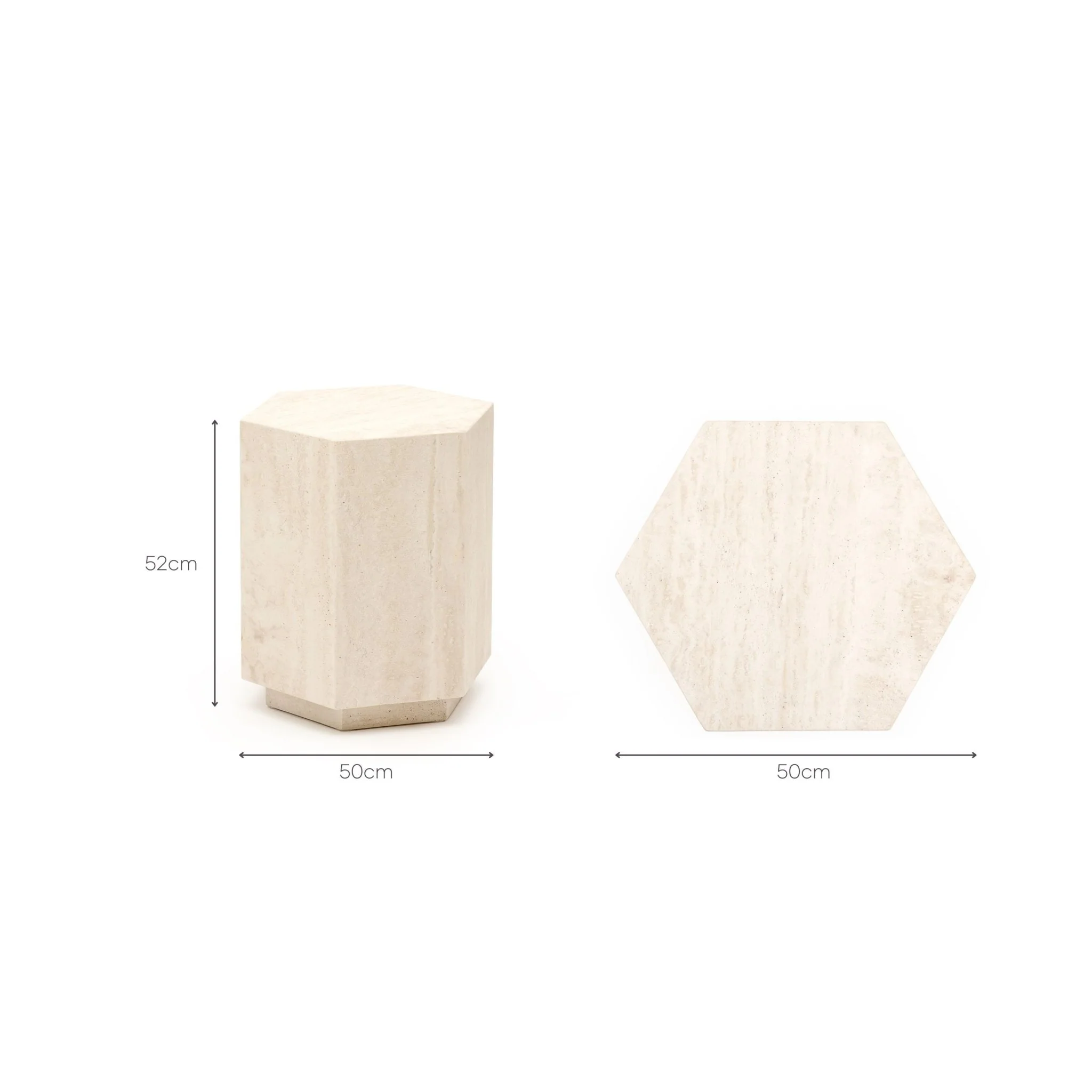 Soho Hexagon Side Table - Image 9