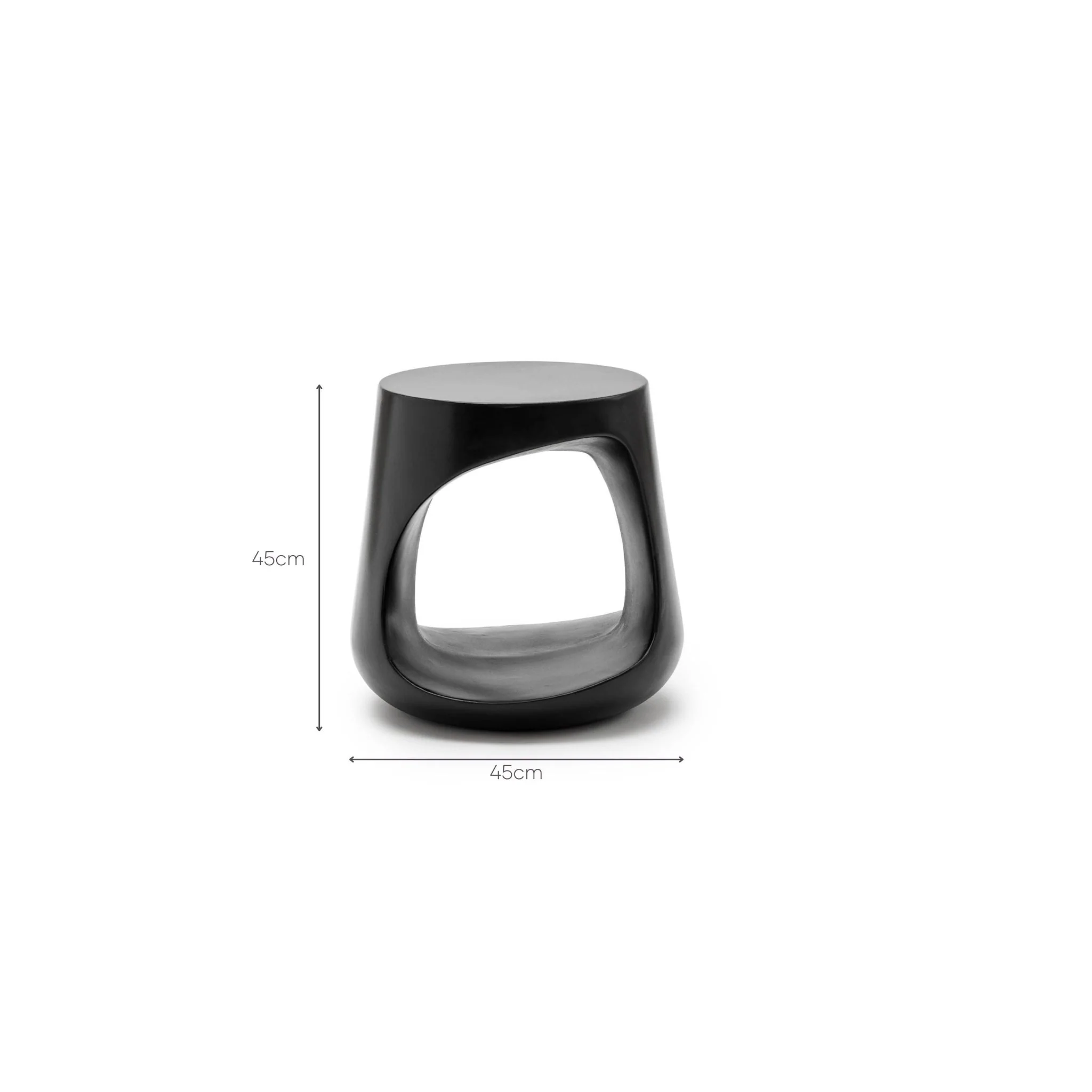 Sol Side Table - Black - Image 15