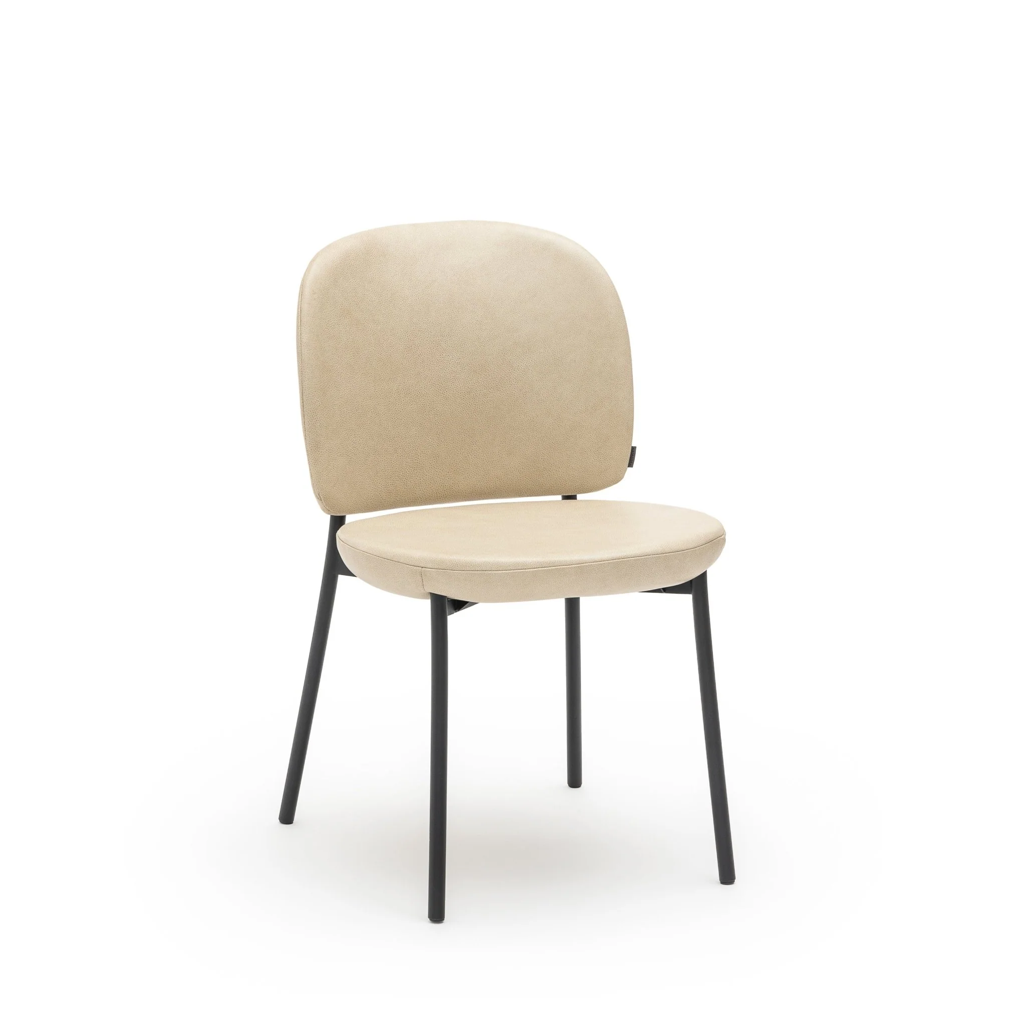 Solace Chair - Light Oak & Limestone Leather