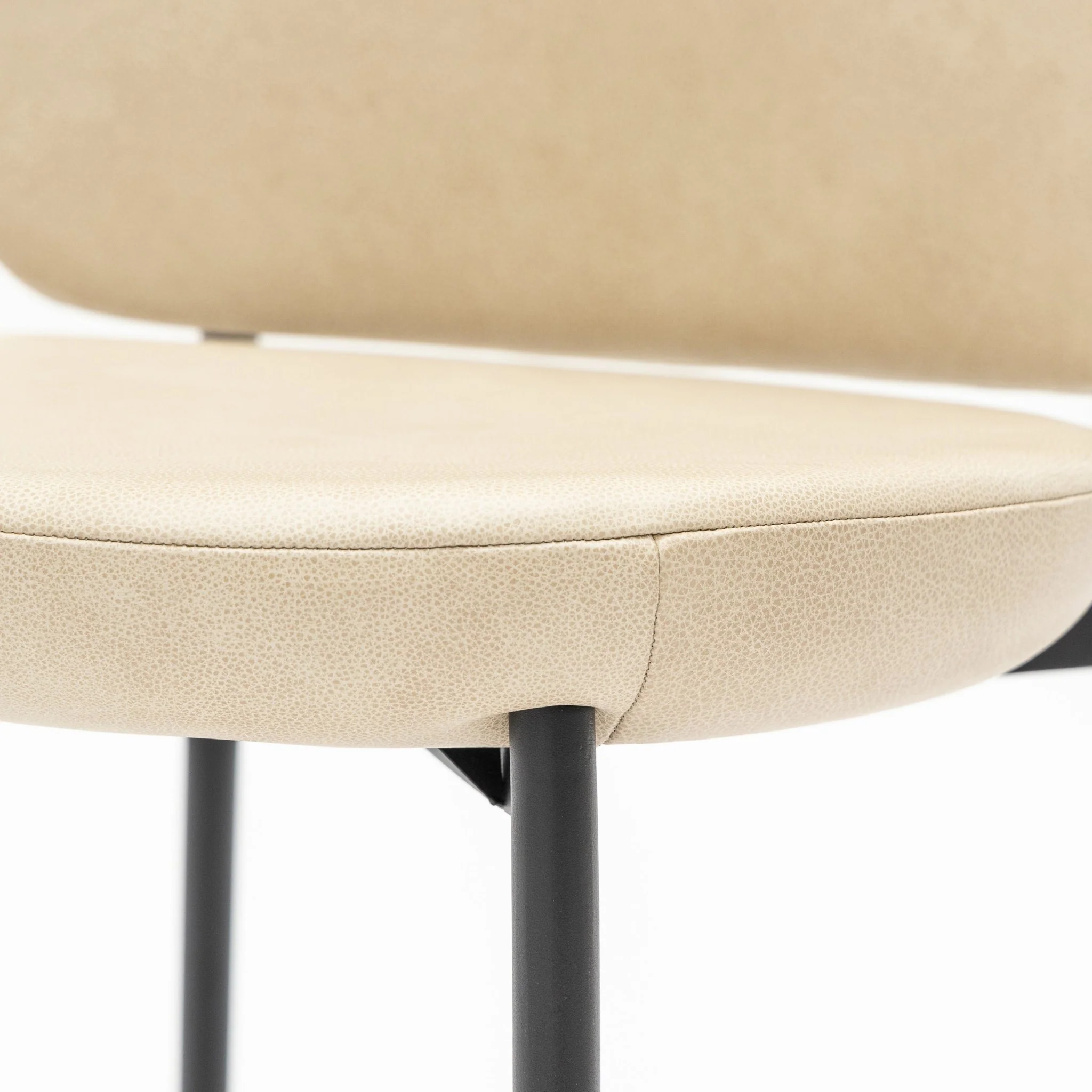 Solace Chair - Light Oak & Limestone Leather - Image 14