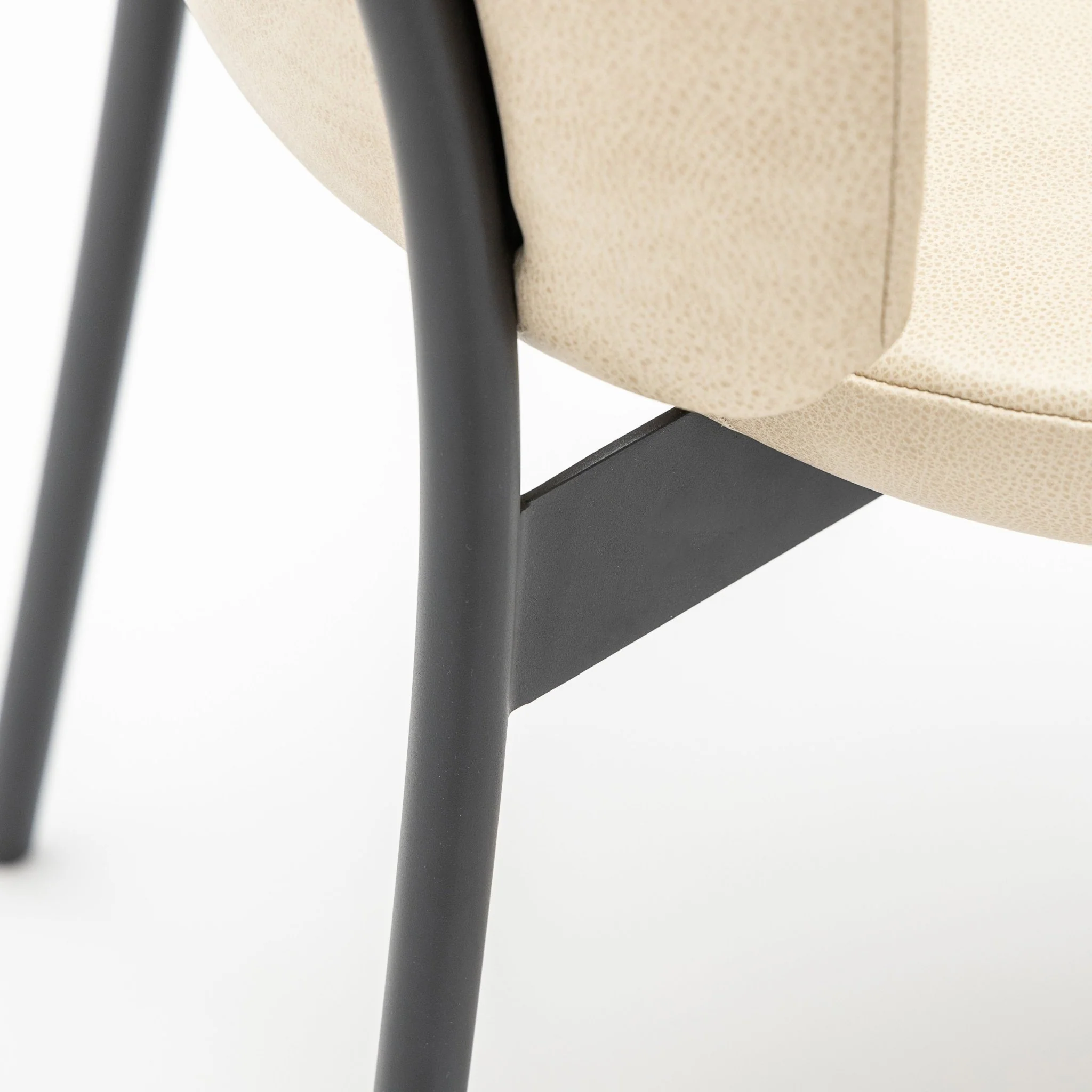 Solace Chair - Light Oak & Limestone Leather - Image 16