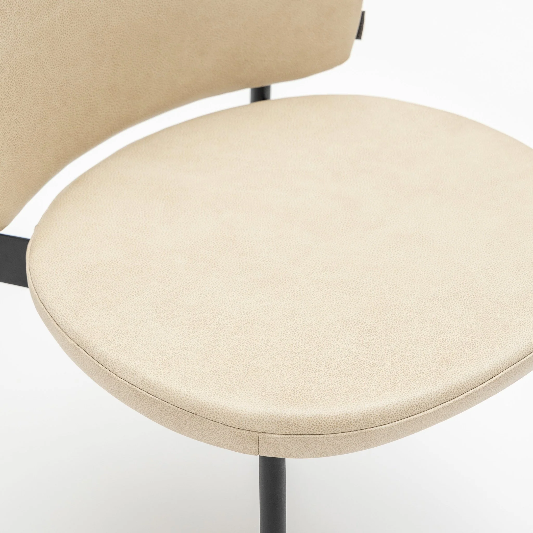 Solace Chair - Light Oak & Limestone Leather - Image 7