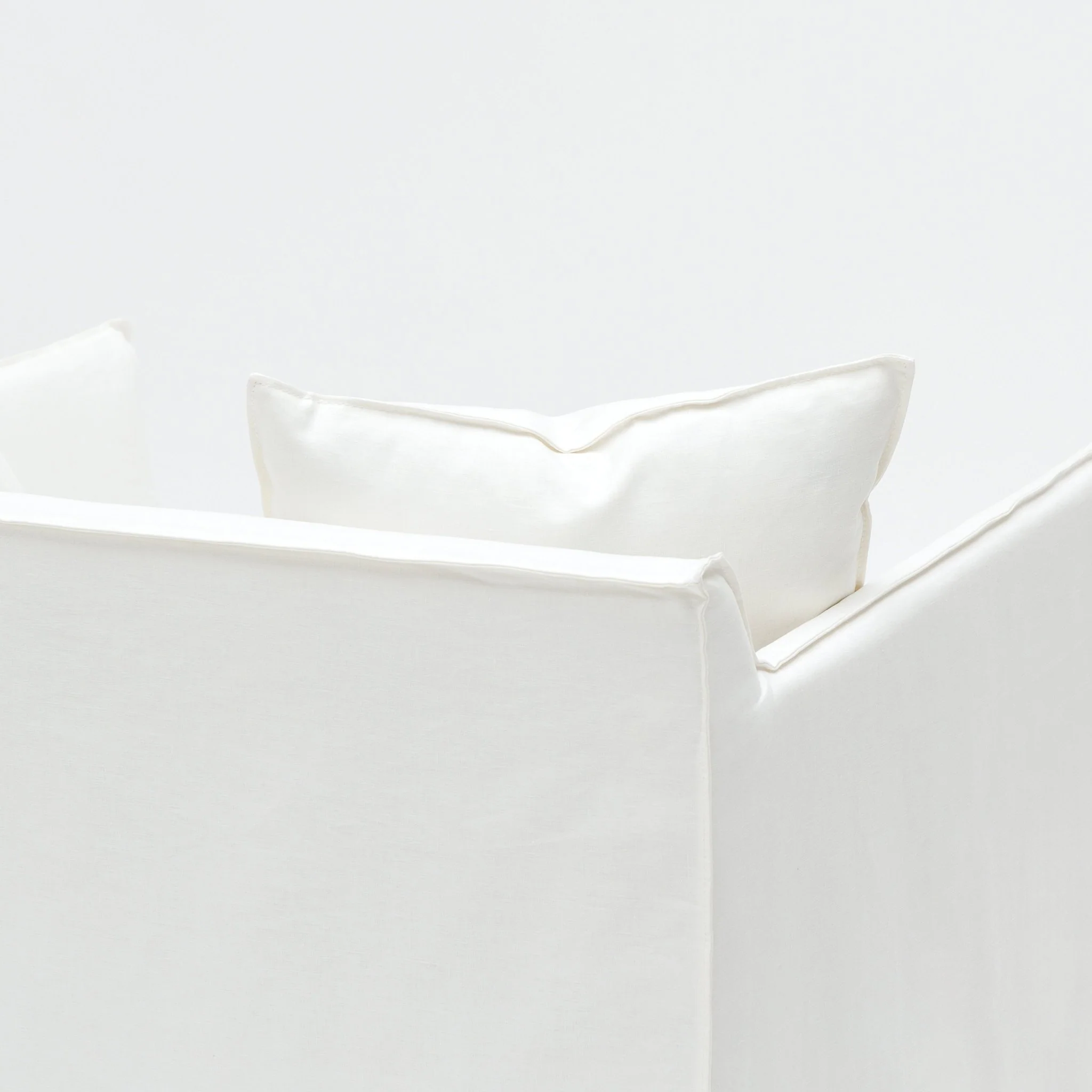 Solara Love Seat - Off White - Image 11