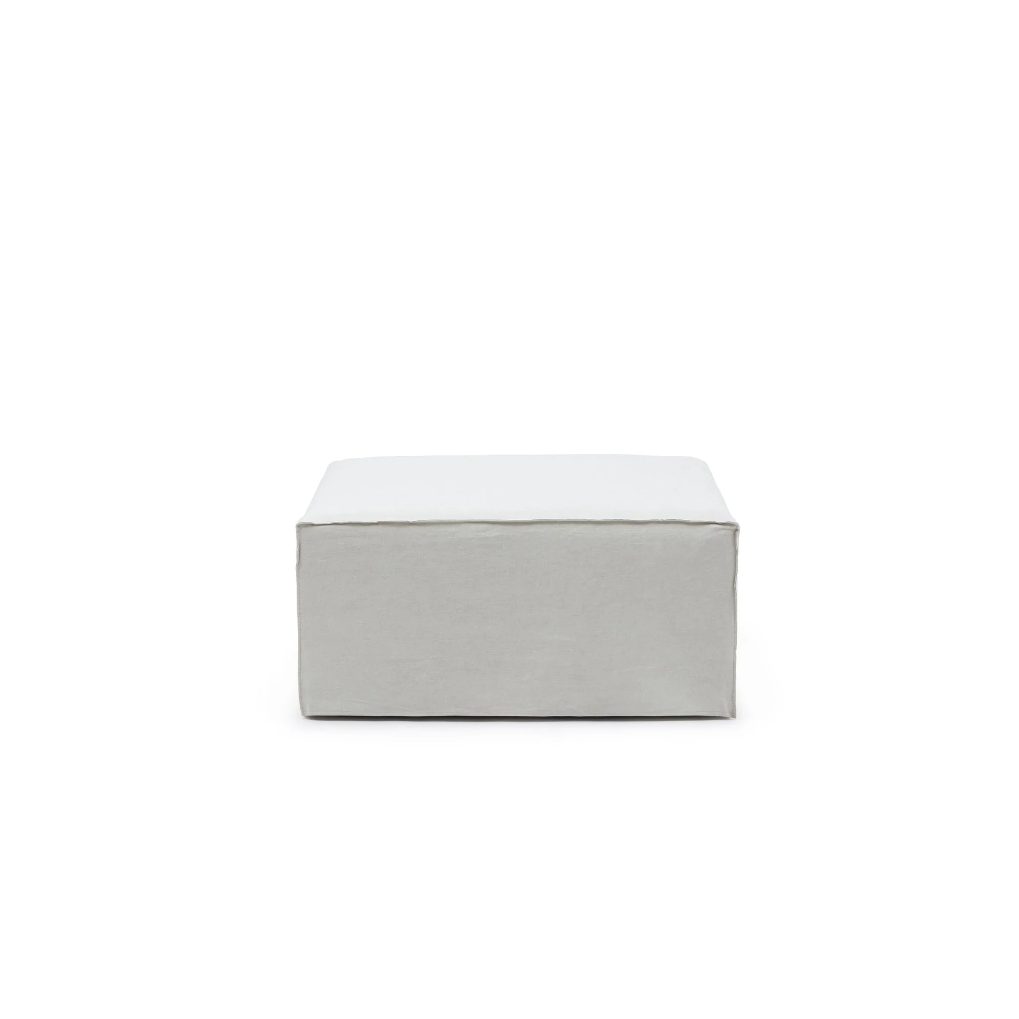 Solara Ottoman - Beige - Image 3