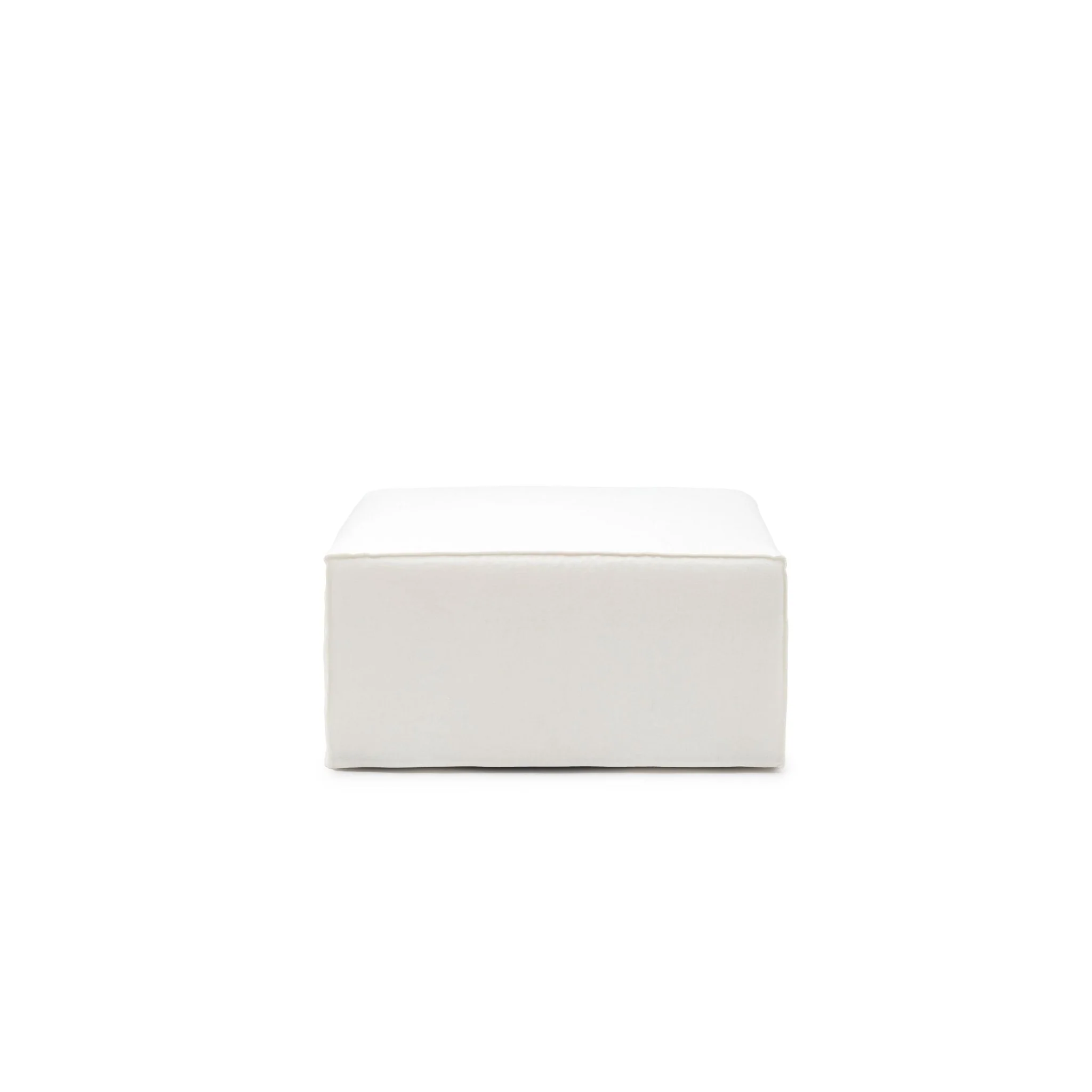 Solara Ottoman - Off White - Image 3
