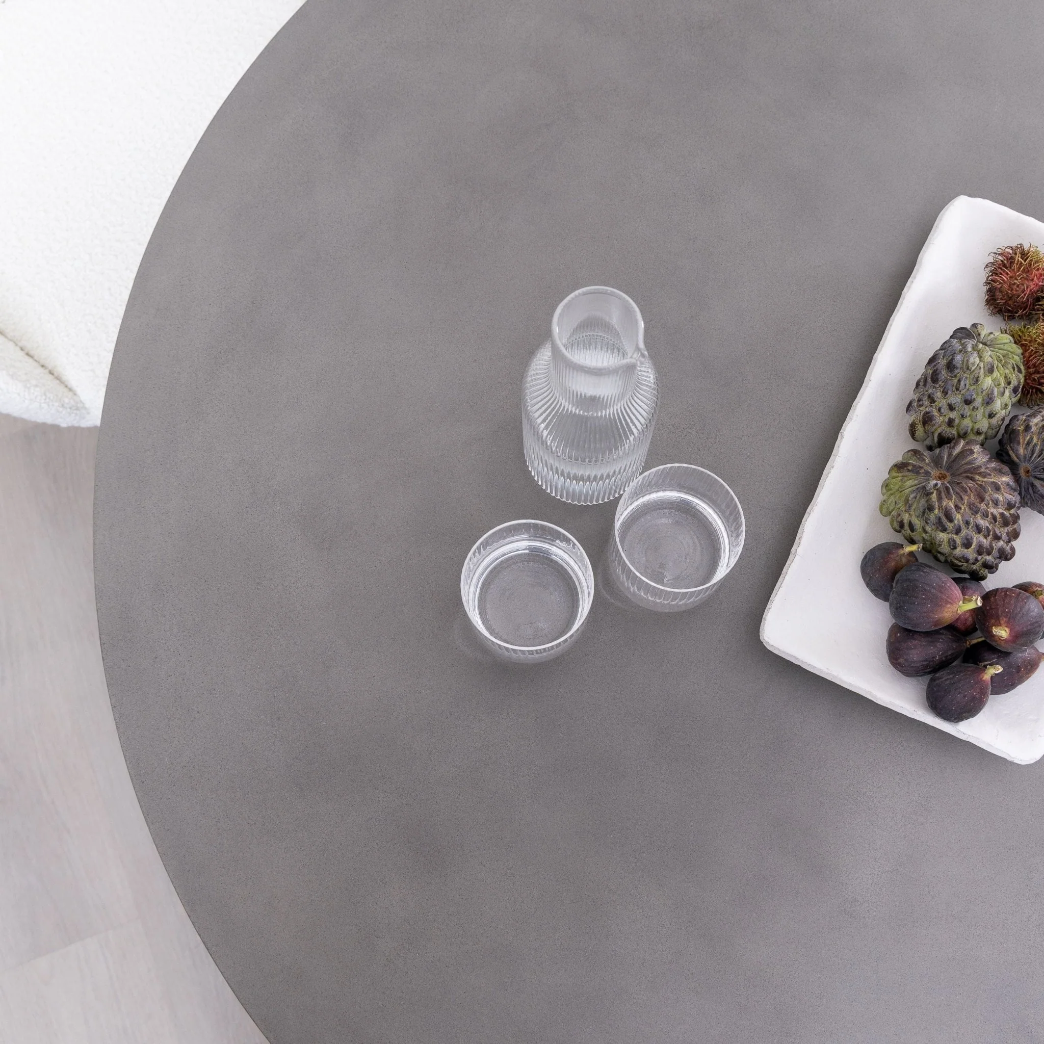 Sorento Round Dining Table - Grey - Image 2