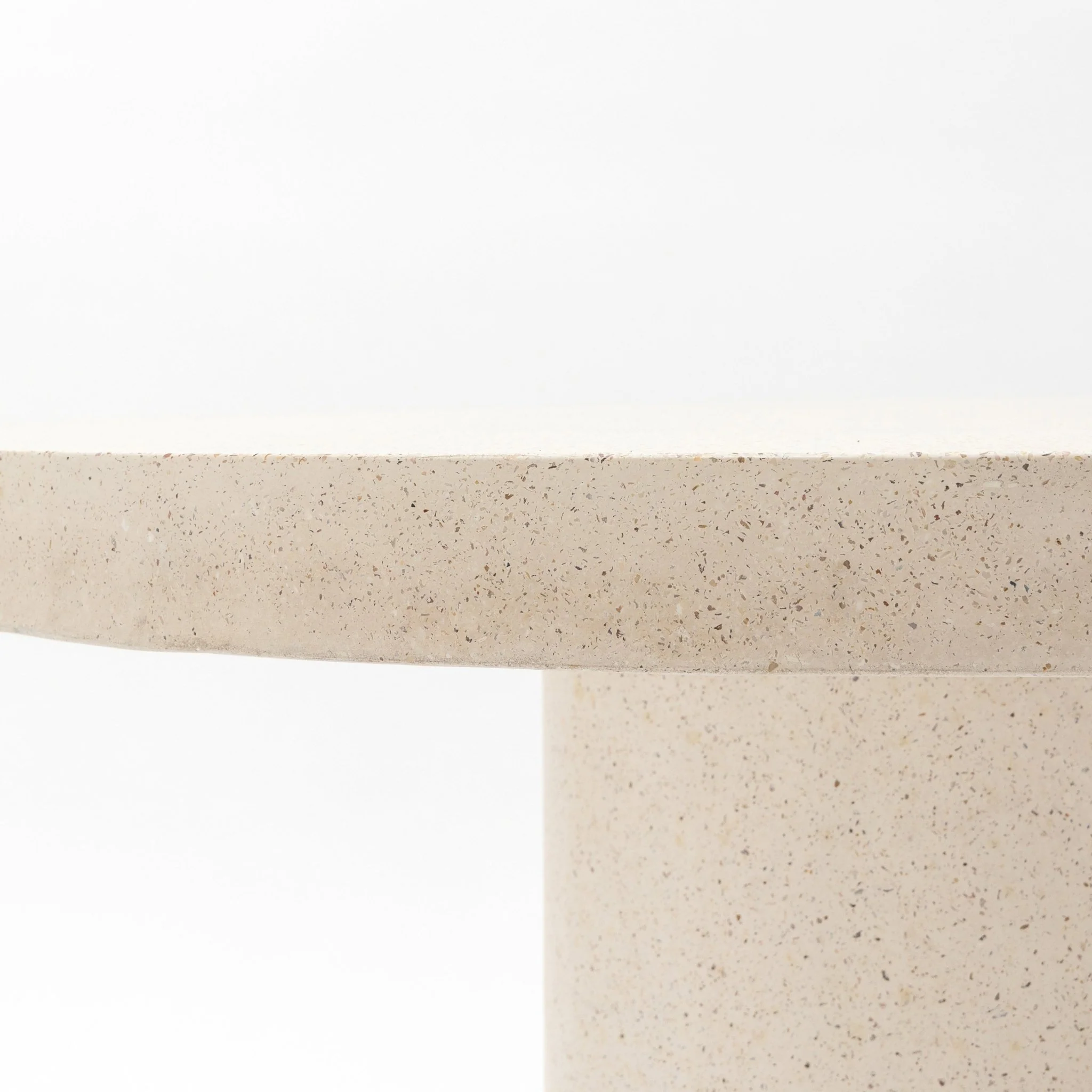 Sorento Round Dining Table - Sand - Image 10
