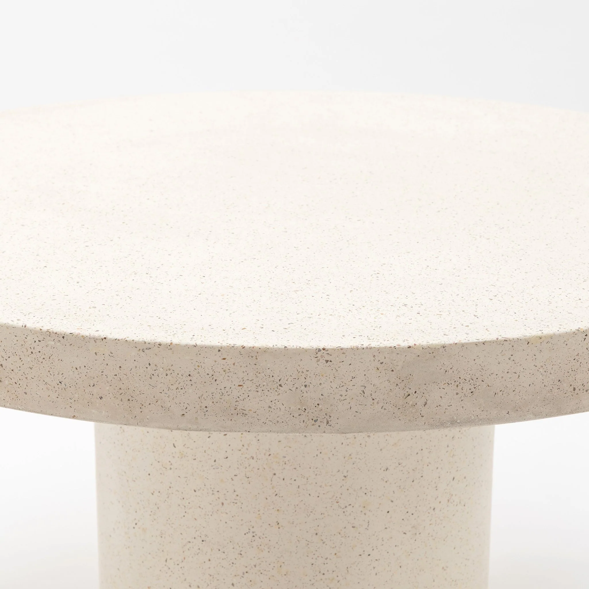 Sorento Round Dining Table - Sand - Image 9